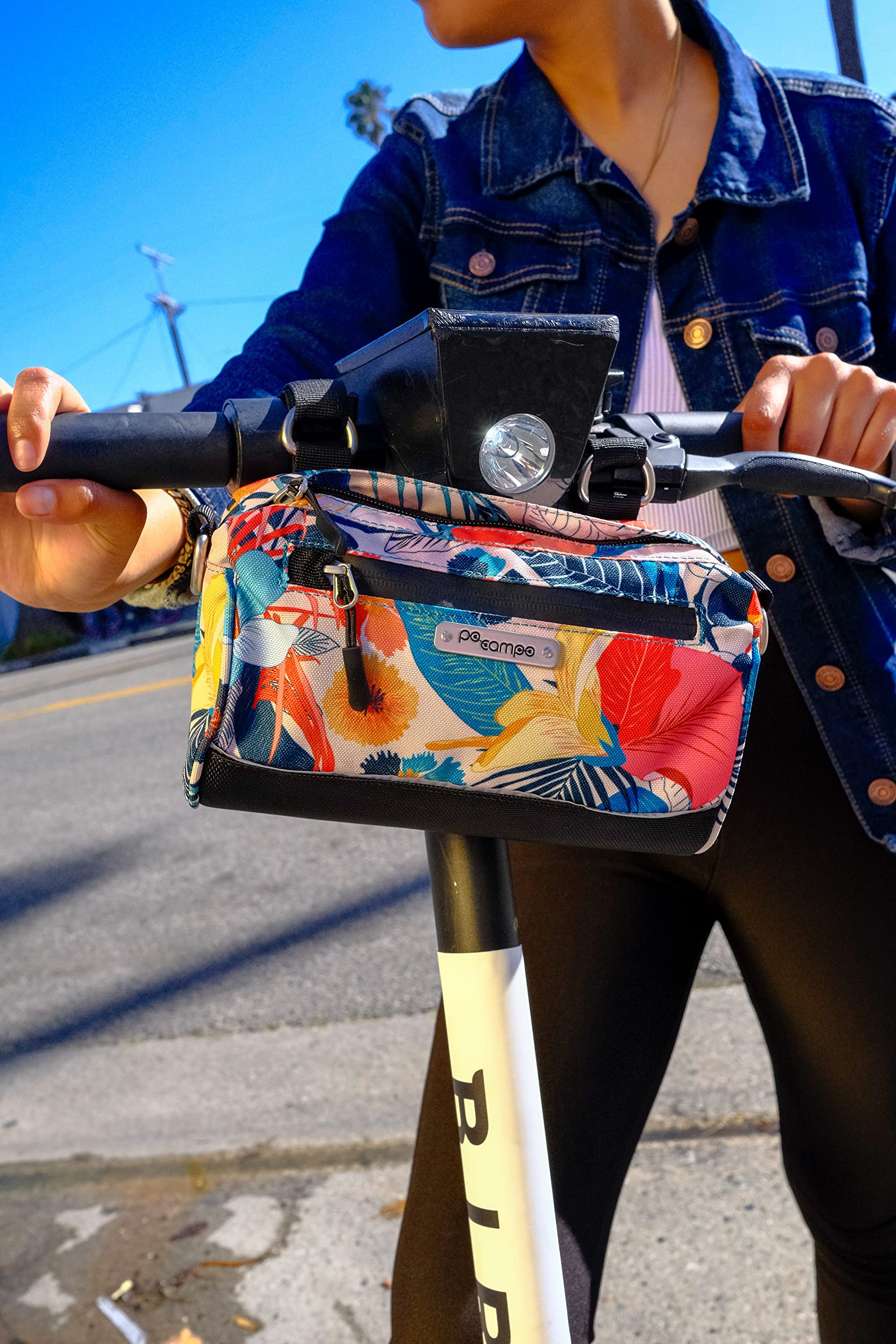 Bolsa Para Guidão De Bicicleta Po Campo Kinga 2 - Impermeável E Conversível