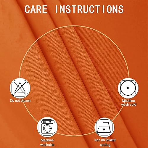 Miniatura 4 de LEMOMO Cortinas opacas de 66 x 84 pulgadas, juego de 2 paneles de cortinas con aislamiento térmico para oscurecer la habitación