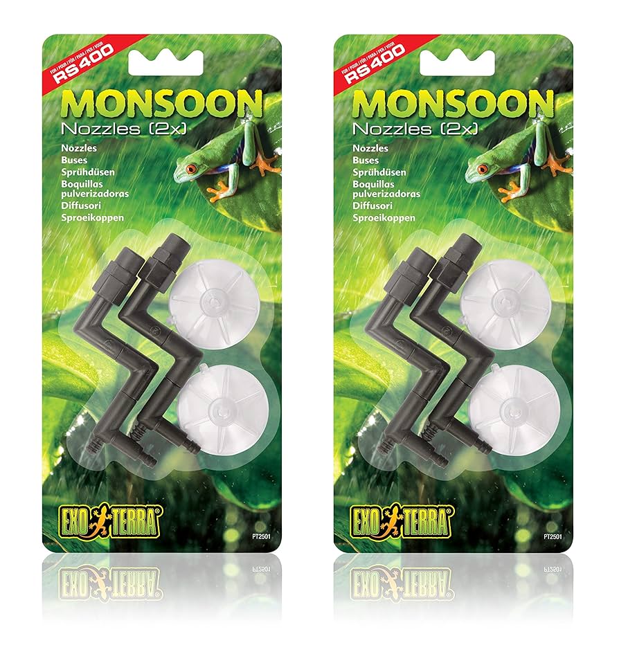 EXO TERRA MONSOON SOLO +ノズルキットのセット Amazon | GEX EXOTERRA モンスーン専用ノズルキット 自動噴霧器