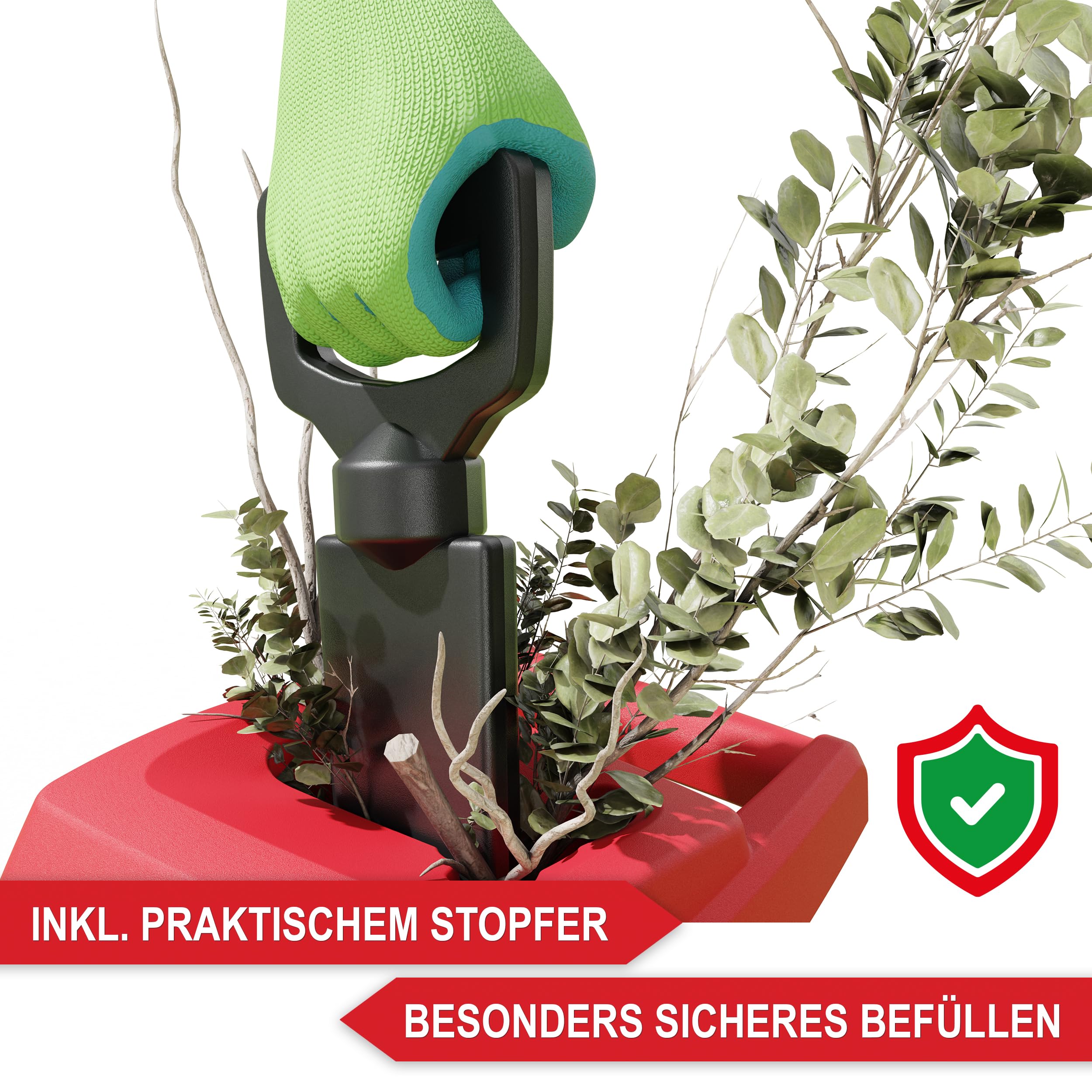 ONBEST Häcksler Garten – 2800 Watt Motor – 44 mm Schnittkapazität – 60 Liter Auffangbox – Selbsteinzug – Rücklauffunktion – inkl. Nachstopfer – Elektro Gartenhäcksler – Leisehäcksler für Holz
