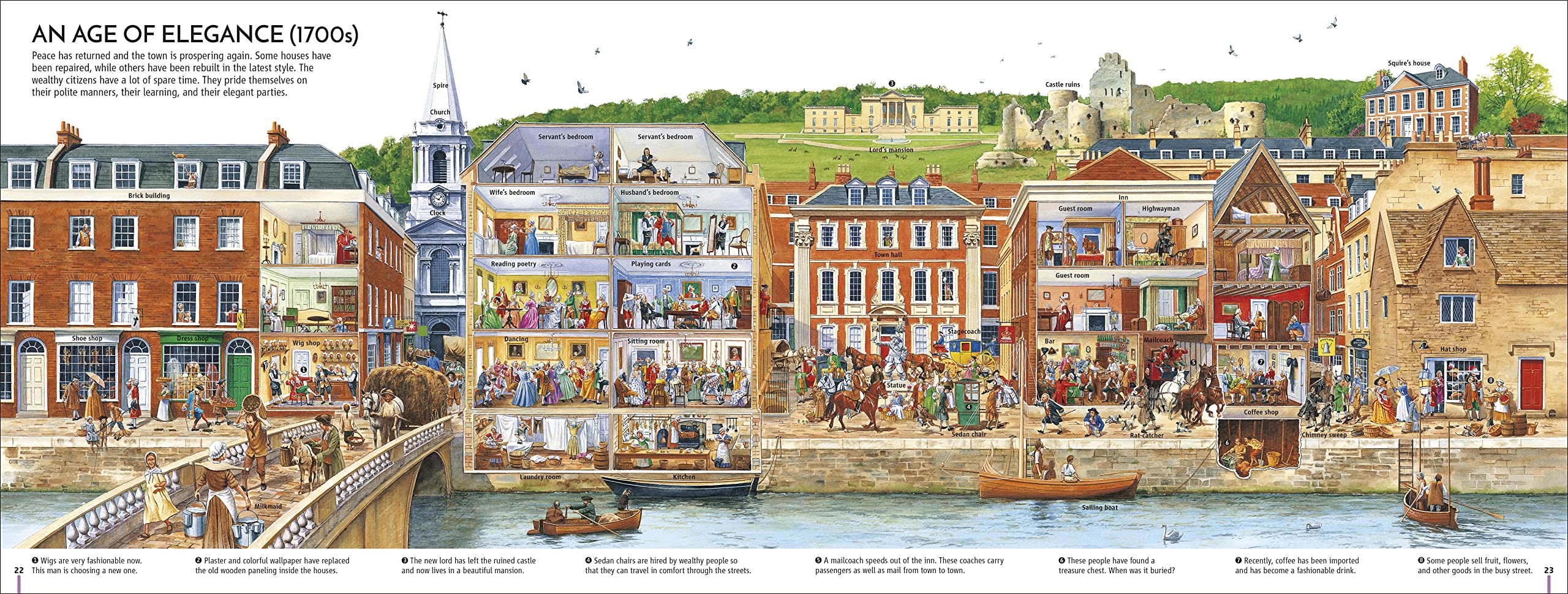 A Street Through Time: A 12,000 Year Journey Along the Same Street (DK Panorama) - Image 5