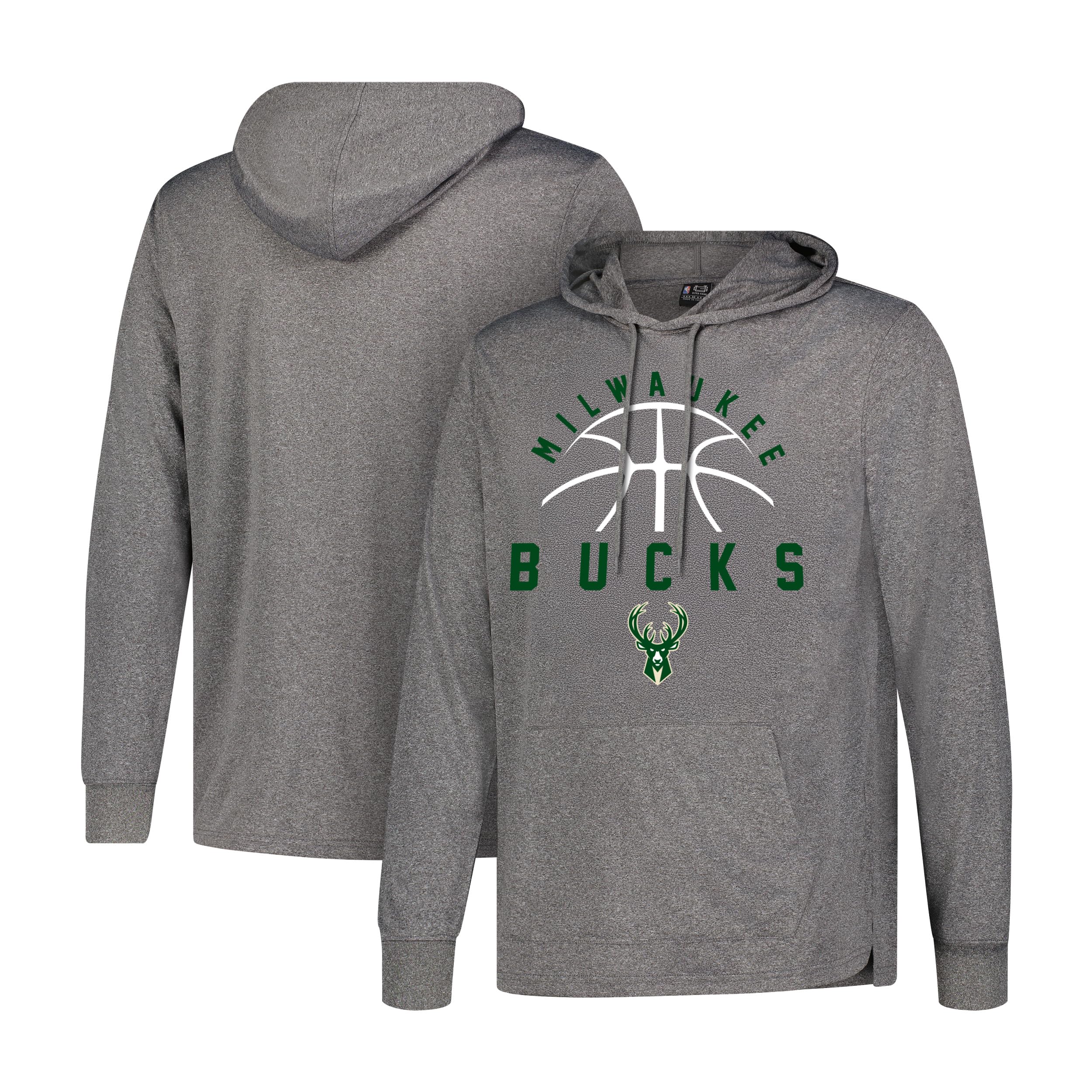 Men NBA Official Super Soft Lightweight Pullover Hoodie Sweatshirt