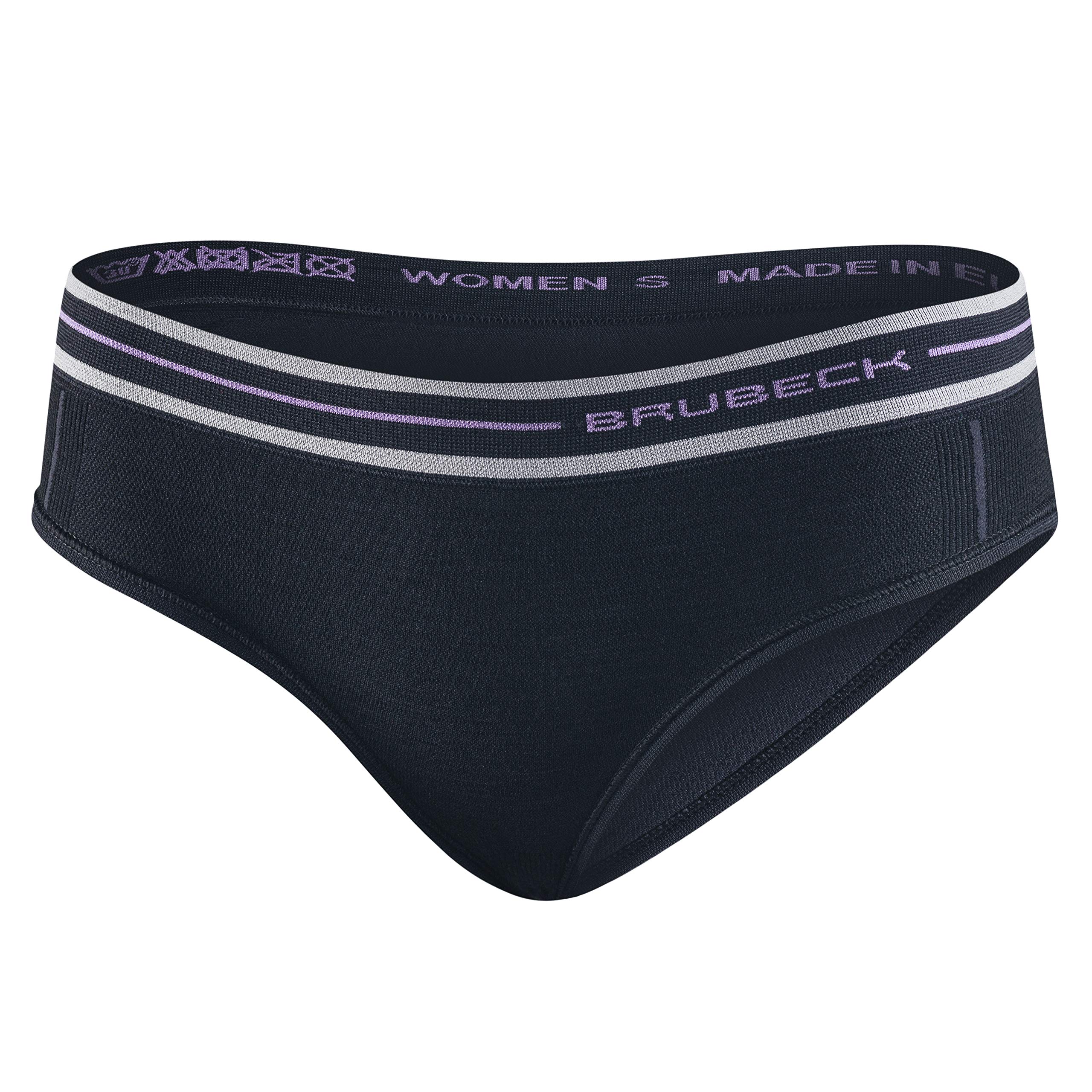 BRUBECK Culotte Femme Merino Wool Sport Briefs Anti-Odeur Breathable Thermiques