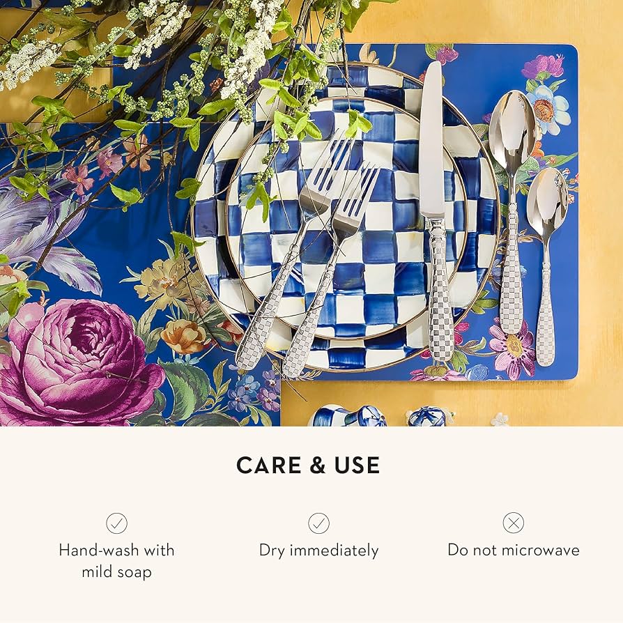 MACKENZIE-CHILDS パーチメント オーバルプレート MACKENZIE