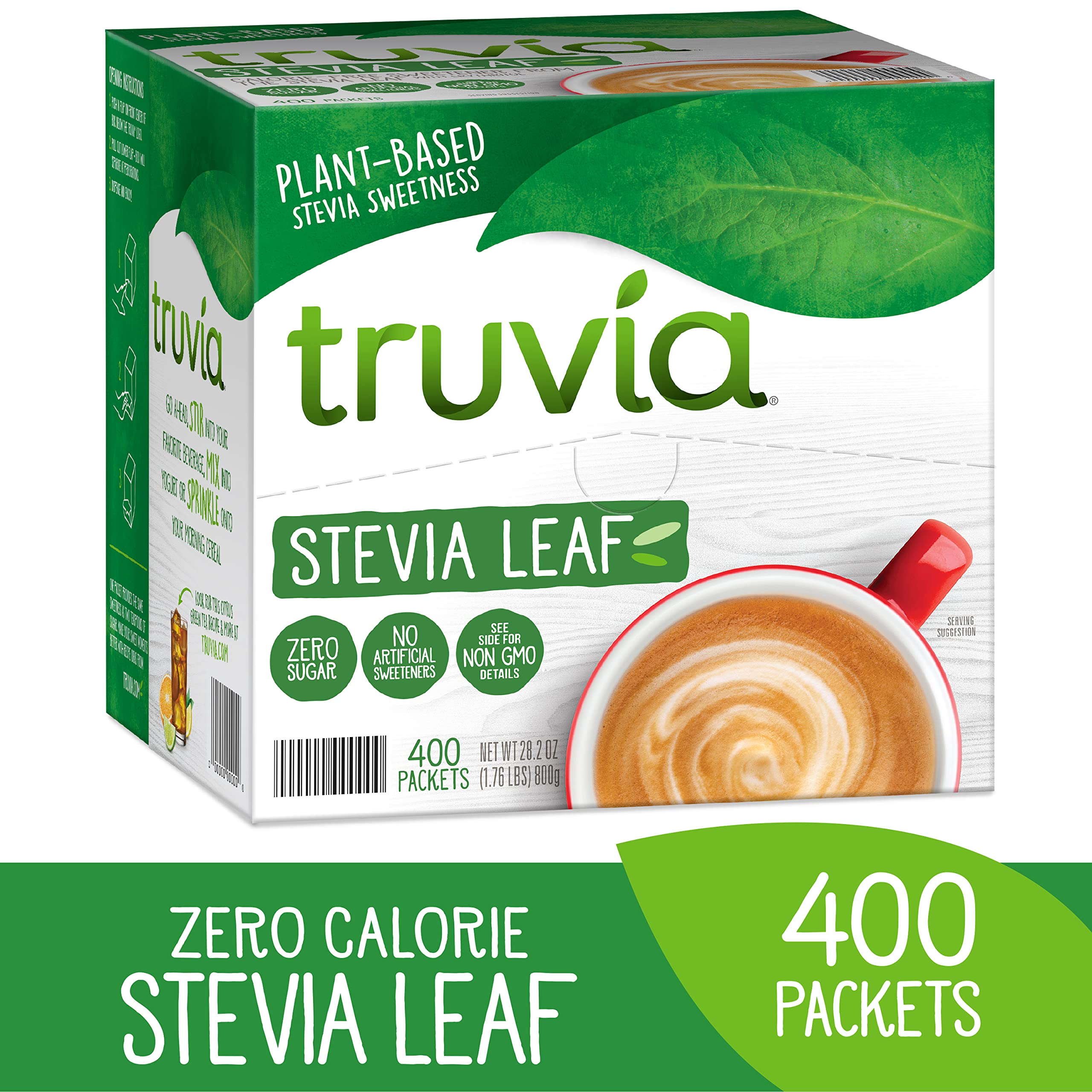 Sweetener, 400 Packets (Net.Wt 42.3 oz)