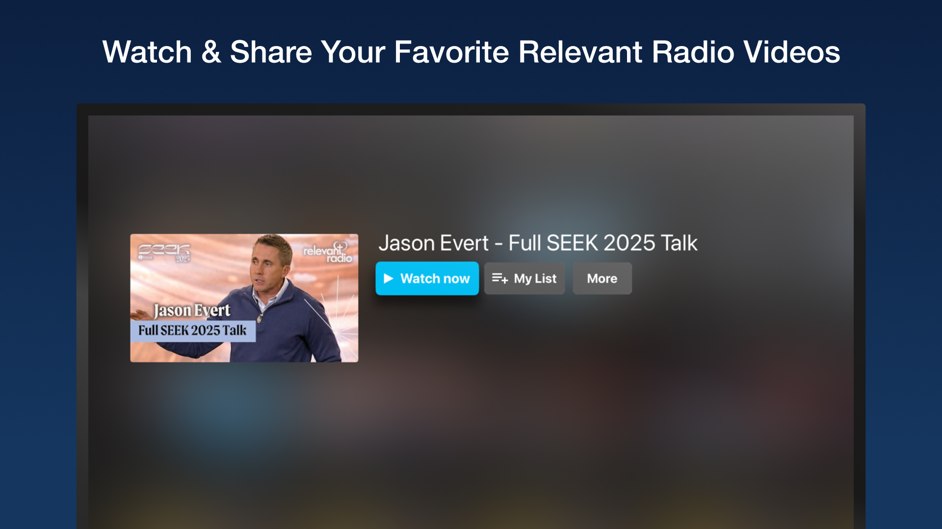 Relevant Radio+ - App on Amazon Appstore