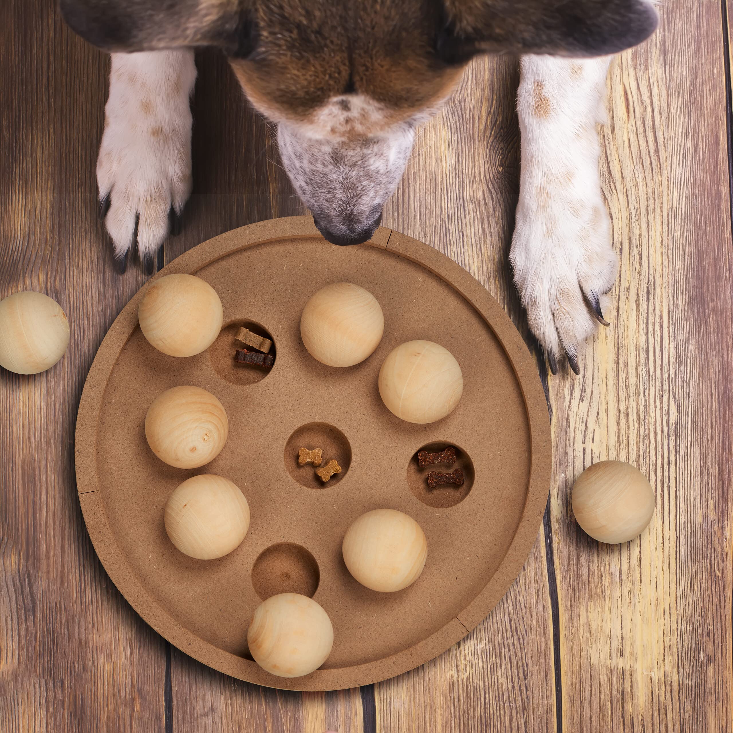 Juguete Inteligencia Perro Relaxdays O Gato, Juego Olfativo