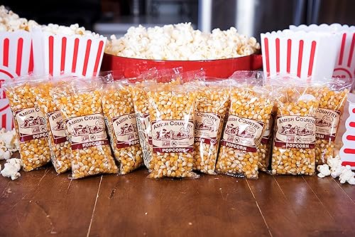 Miniatura 3 de Amish Country Popcorn Bolsas de 24 a 4 onzas, palomitas de maíz amarillas medianas, anticuadas, sin OMG y sin gluten