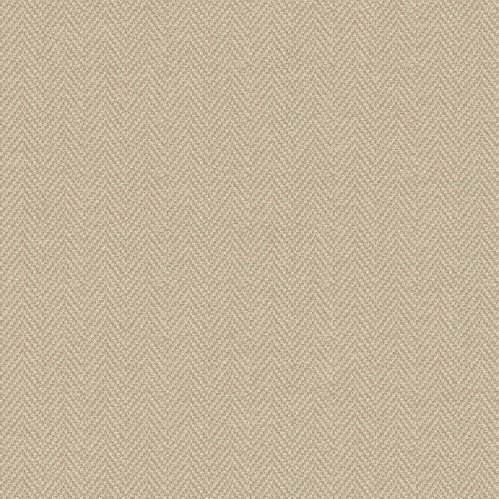 Grandeco Antiga Herringbone Chevron Weave Textured Wallpaper, Taupe