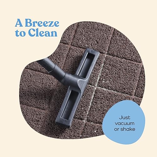 Miniatura 5 de Tapete grueso y duradero para gatos  Tapete moderno para gatos con parte inferior antideslizante que se mantiene en su lugar  Súper suave para patas