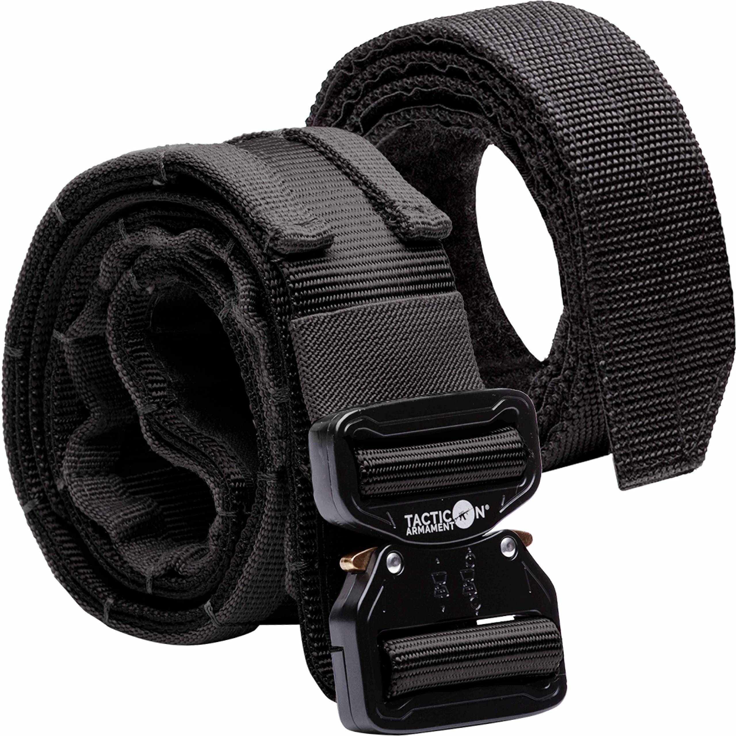 Tacticon Battle Belt V2 | Combat Veteran Owned Company | Tactical Belt Metal Quick Release Buckle | 500D Nylon With Molle