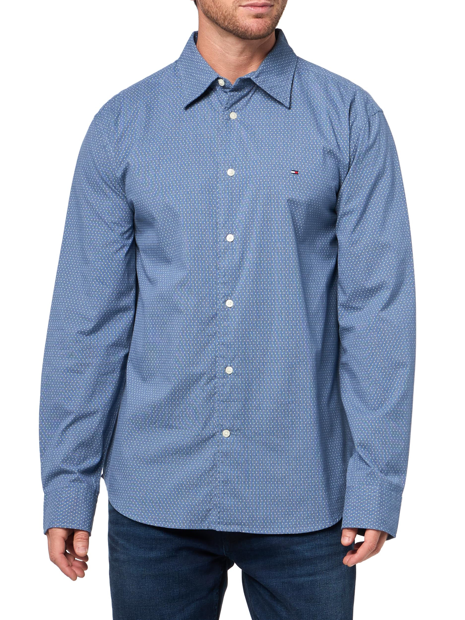Tommy Hilfiger Herren Hemd Regular Fit