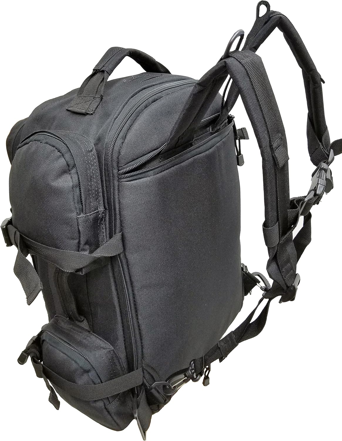 EXPLORER Black Tactical 3 Day Military Tactical Combat Assault Pack Molle Bug Out Bag Backpack for Outdoor Hiking Camping Trekking Hunting