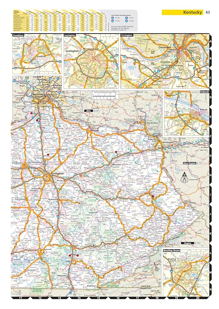 ■ GOUSHA TRUCKER'S Road Atlas 米国大型車用地図 □ GOUSHA TRUCKER'S Road Atlas 米国大型車用地図 □ GOUSHA