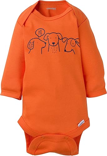 Miniatura 3 de Onesies Brand, Unisex Baby, 6-Pack Long Sleeve Bodysuits