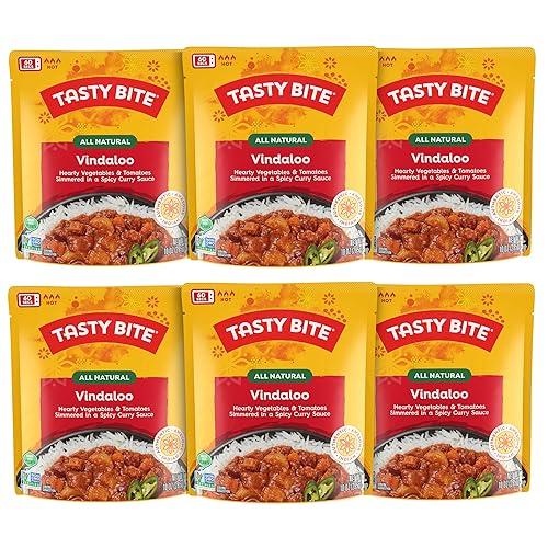 Miniatura 7 de Tasty Bite - Lentejas Madras de 3 frijoles, orgánico, 10 onzas, 6 unidades (paquete de 6)