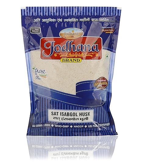 Jodhana Psyllium Whole Husk, 500g (Sat-Isabgol)