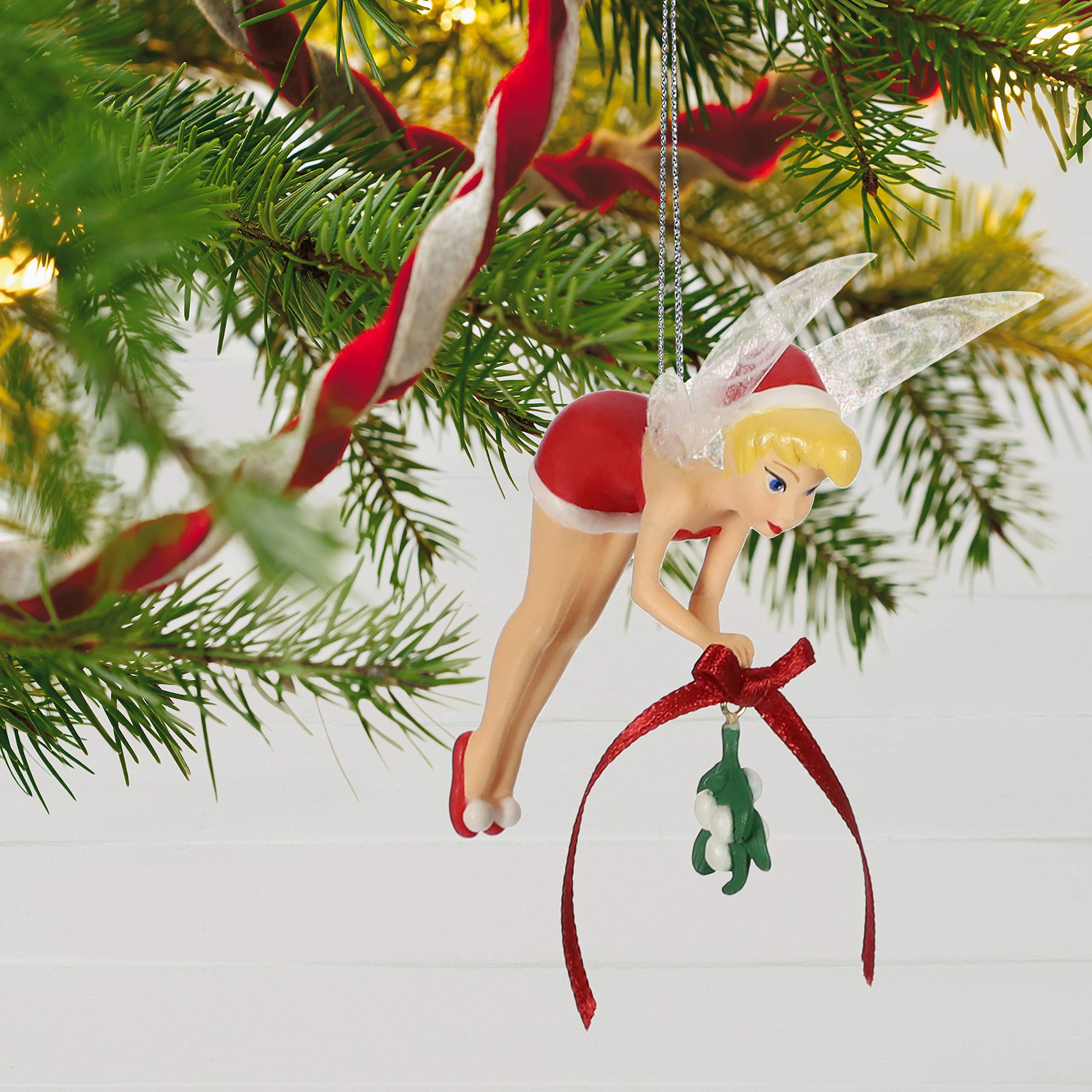 Hallmark Keepsake Disney Peter Pan Tink's Christmas Kiss Tinker