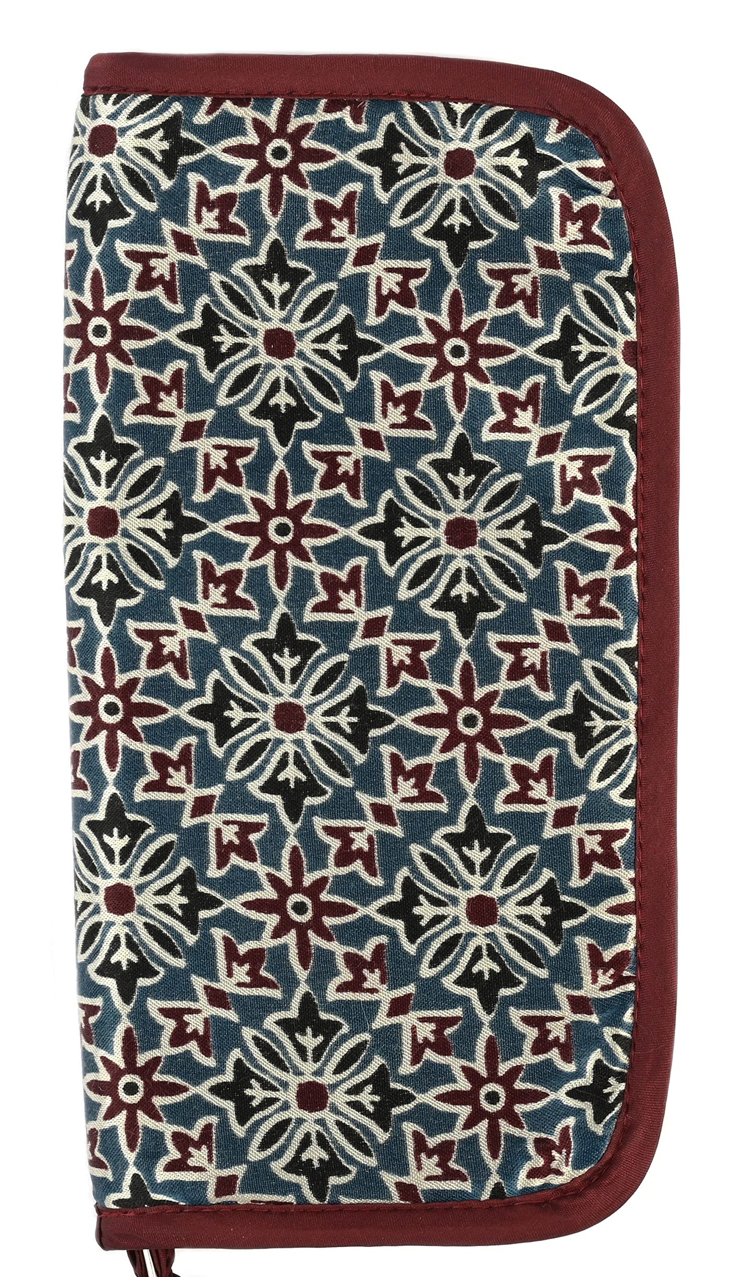 Lantern Moon - Lantern Moon Ajrak Rettangolare Doppio Puntato Maglieria Aghi Vuoto Caso - 1 Pezzo-image