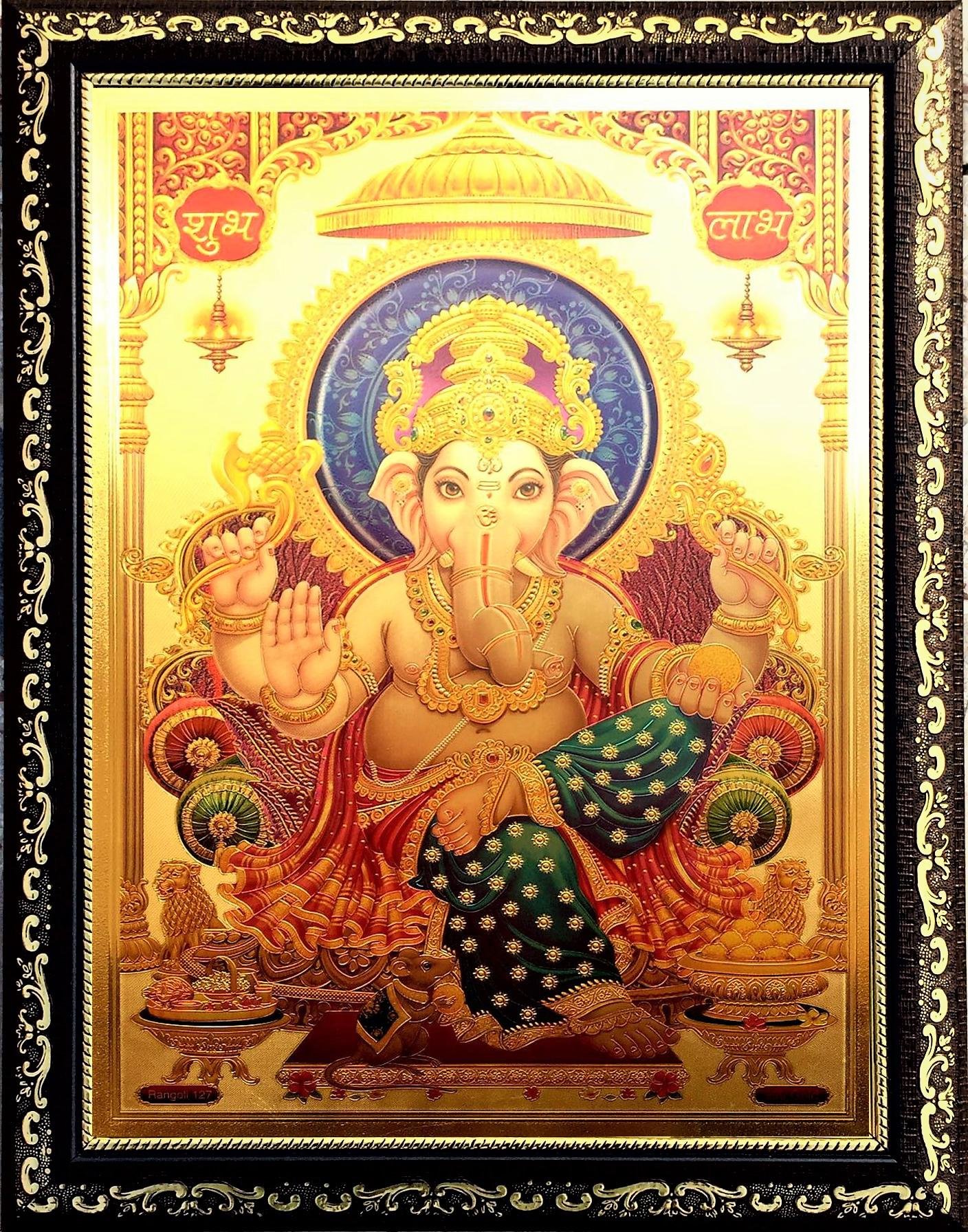Buy ADA Handicraft Lord Goddess God Photo for Pooja/Hindu Bhagwan Devi