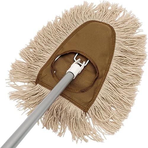 Miniatura 10 de Stanley Home Products Trapeador seco de nailon lavable elimina el polvo y la suciedad de las superficies y zonas de difícil acceso (cabeza de tope)