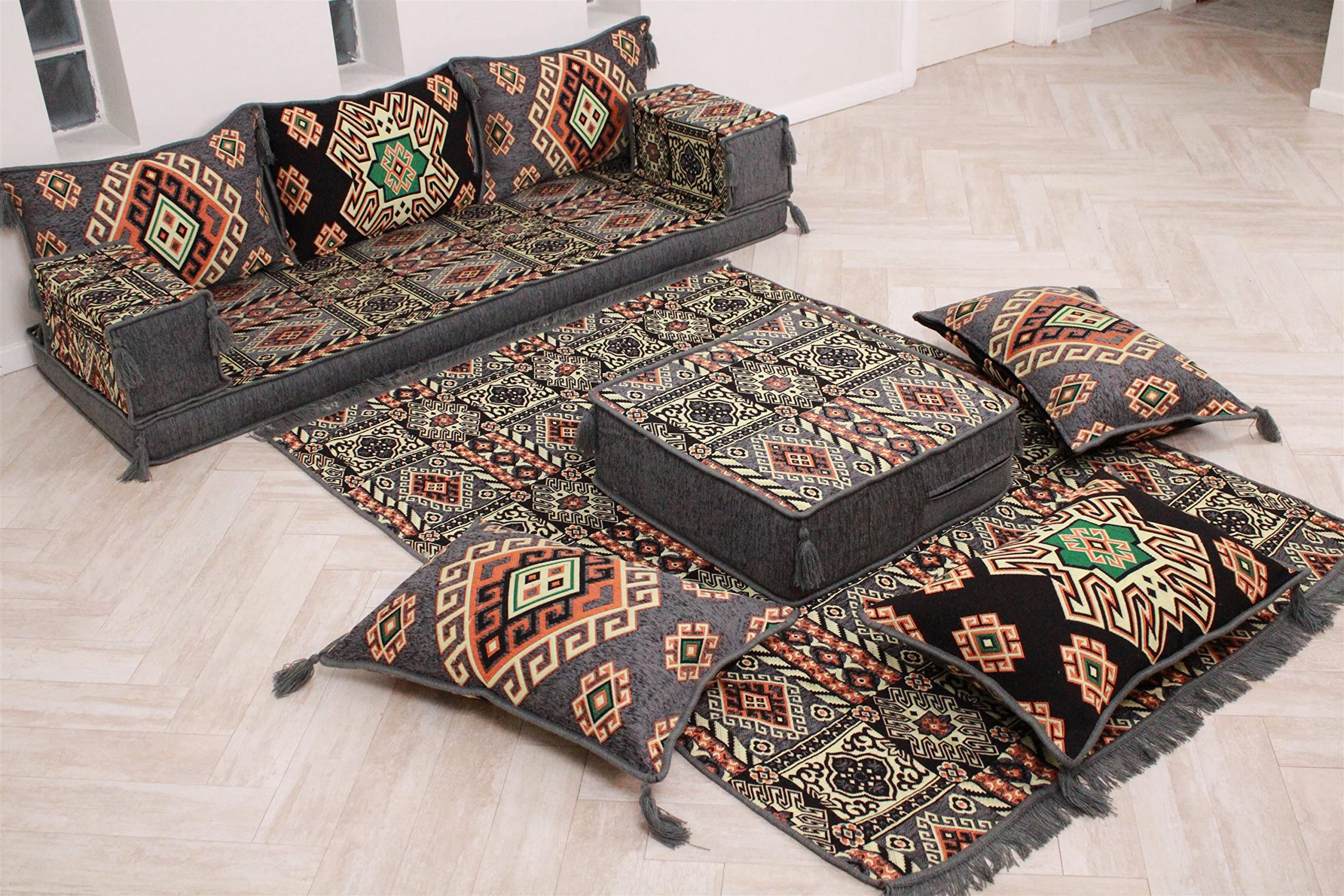 Buy Arabic floor seating,floor cushions,arabic seating,arabic cushions