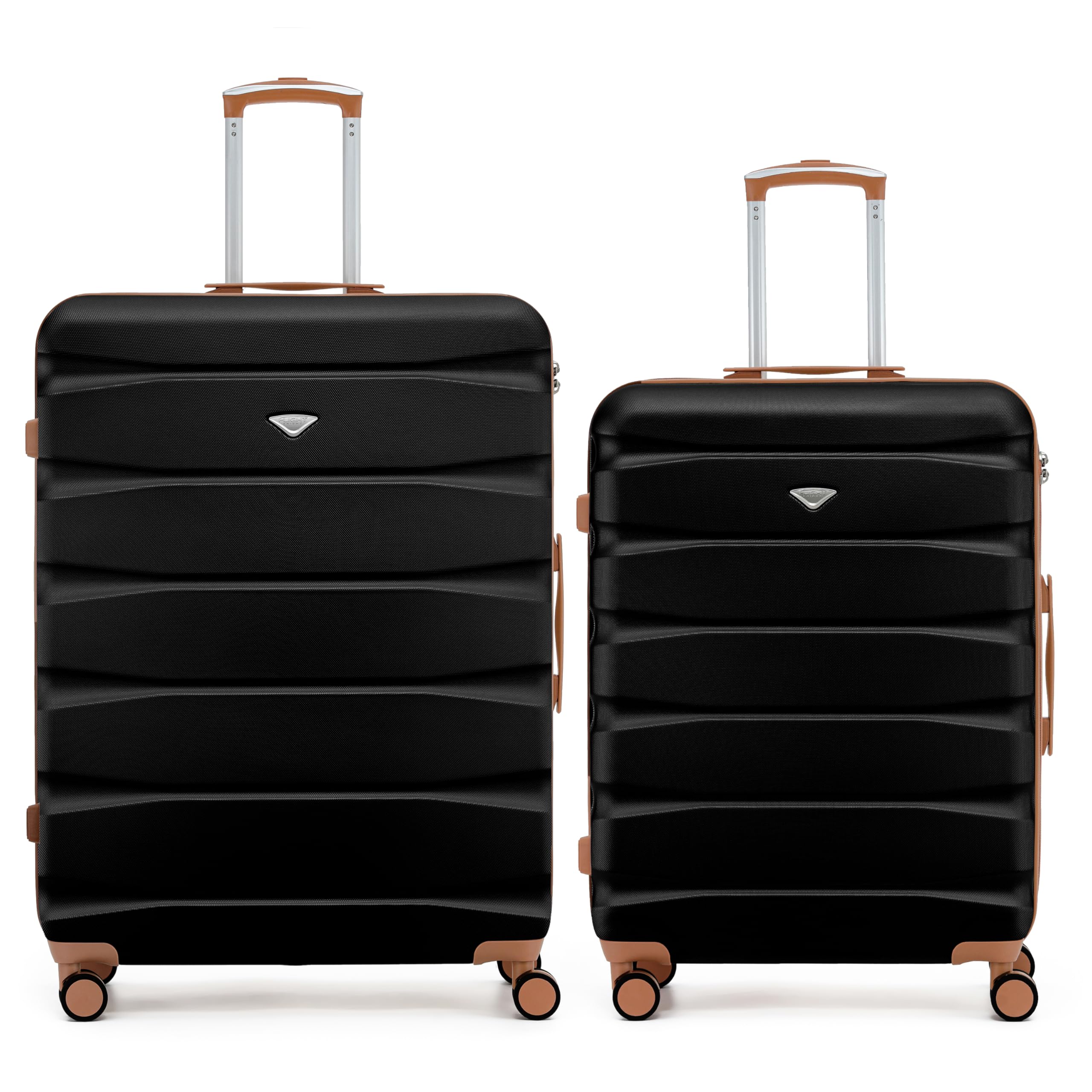 Flight Knight Underseat Cabin Suitcase 45x36x20cm | Free Hand Luggage for EasyJet & Wizz Air | Lightweight ABS Hard Shell with 8 Silent-Glide Spinner Wheels | Max Space Travel Bag — view 192