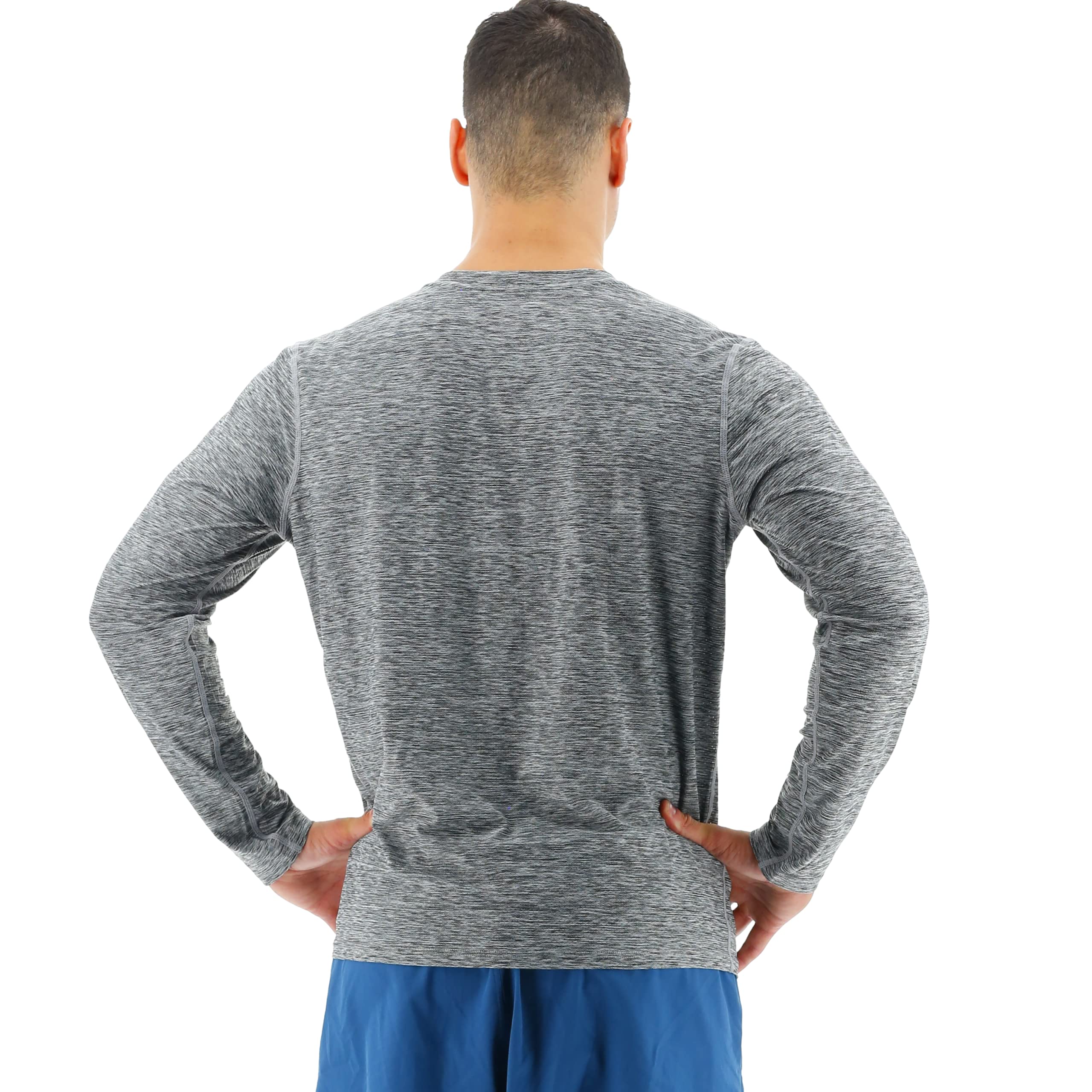 TYR Koszulka Mężczyźni Athletic Performance Workout Airtec Koszulka Z Długim Rękawem