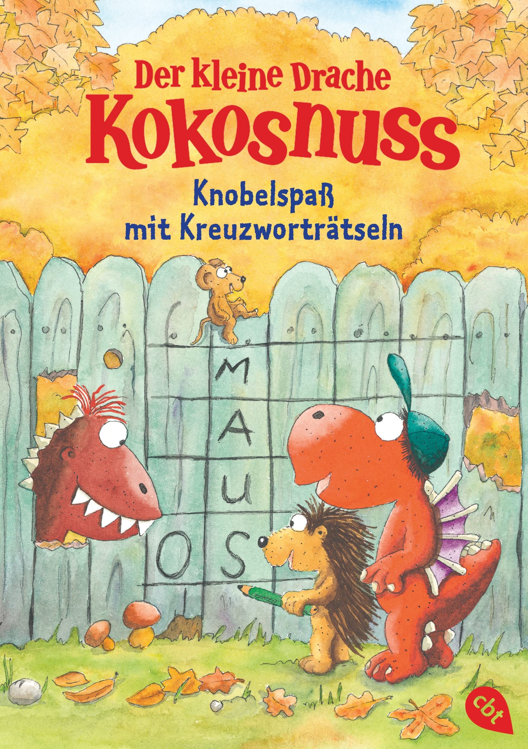 Der kleine Drache Kokosnuss Rätselblock – Knobelspaß mit Kreuzworträtseln