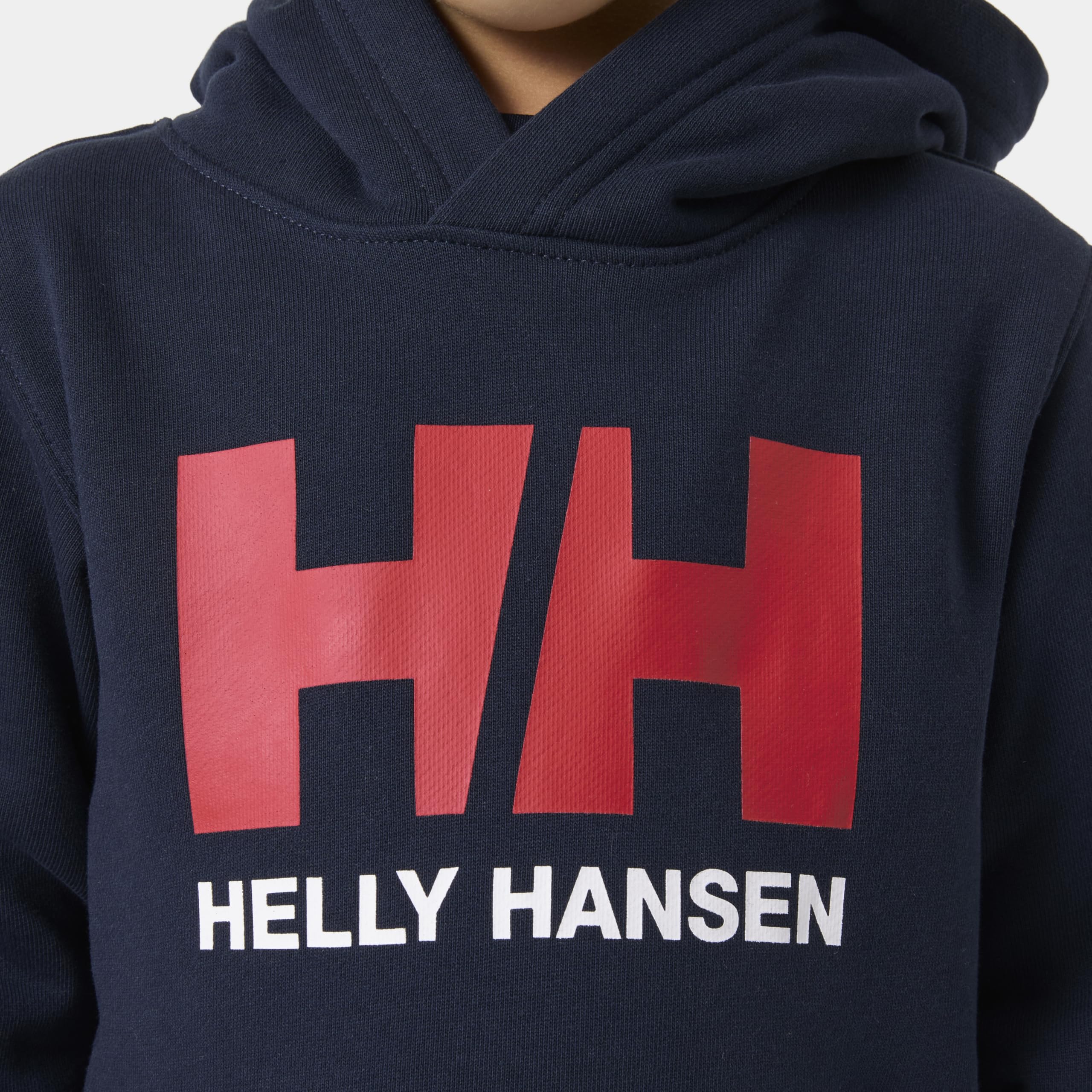 Helly Hansen Kinder Unisex K HH Logo Hoodie 2.0, Navy, 86