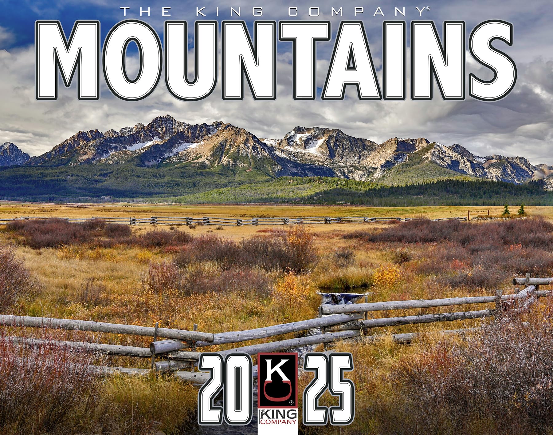 2025 Mountain Scenic Wall Calendar 16-Month X-Large Size 14x22, Best Mountain Landscape Calendar by The KING Company-Monster Calendars (2025 Mountain Landscapes Wall Calendar)