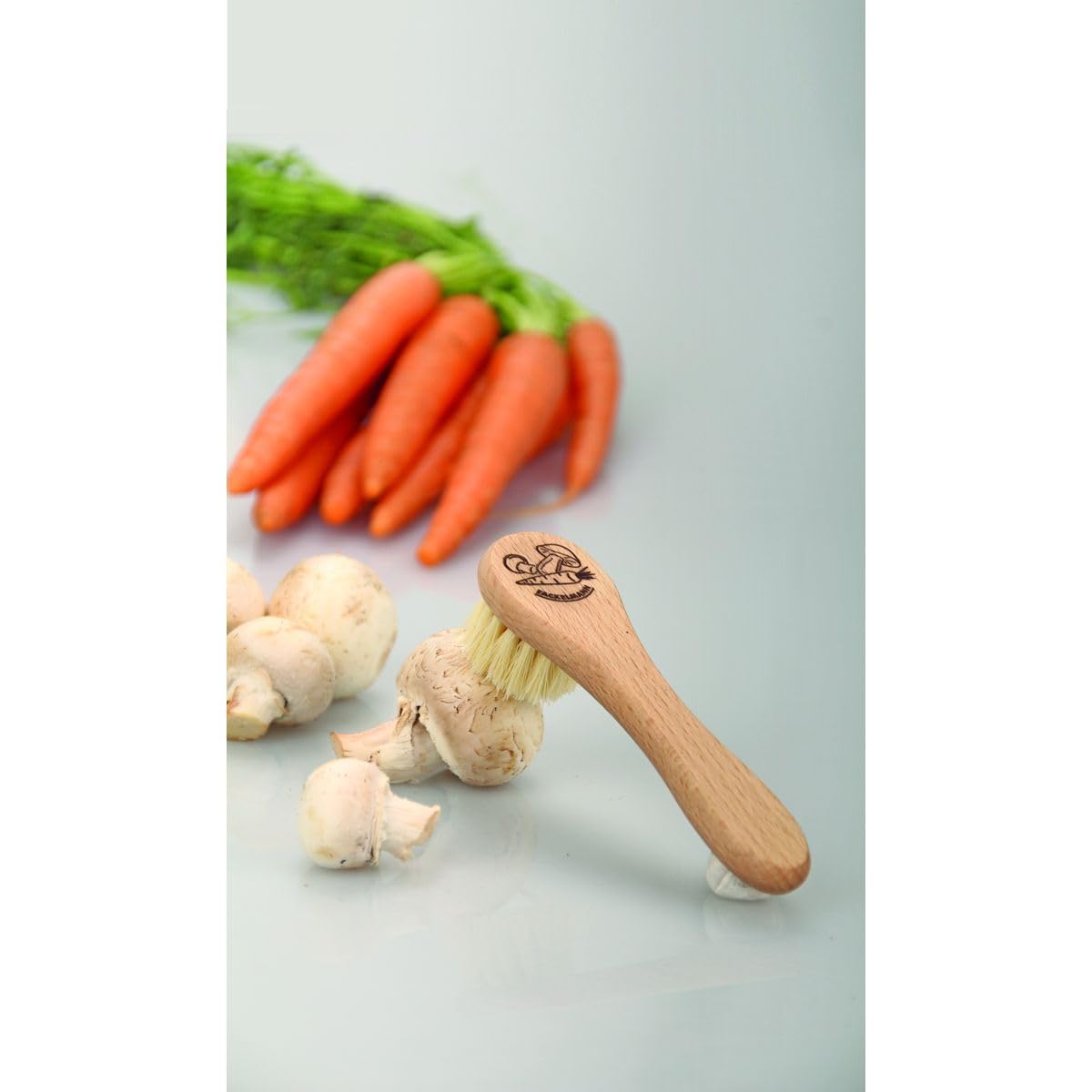 Fackelmann Cepillo para verduras 31048, natural, diámetro 30 x 135 mm