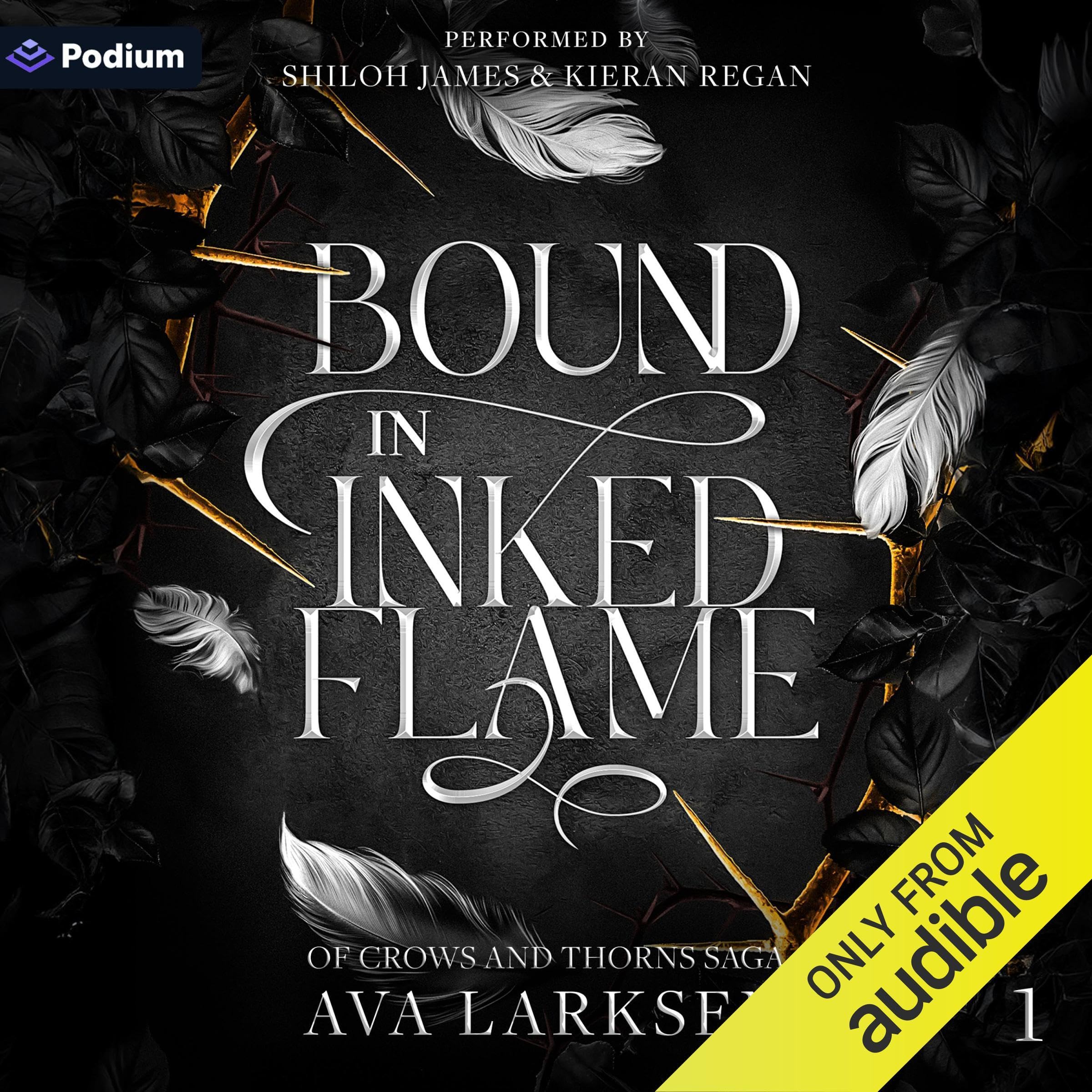 Cover art for Bound in Inked Flame