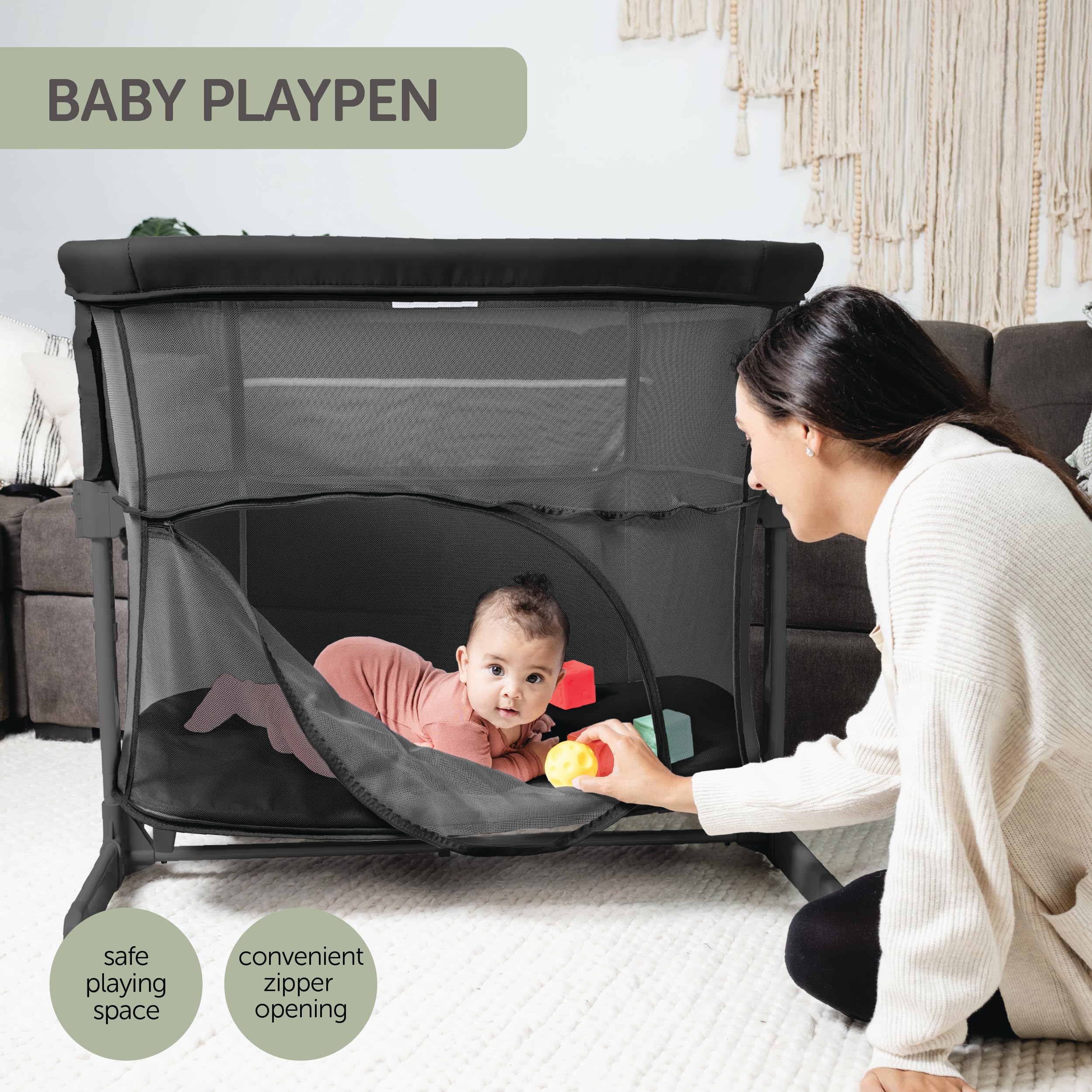Amazon.com: KoolerThings 3 in 1 Baby Bassinet, Bedside Sleeper