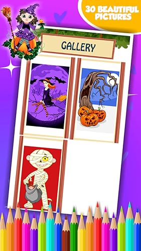 Livro para colorir Halloween