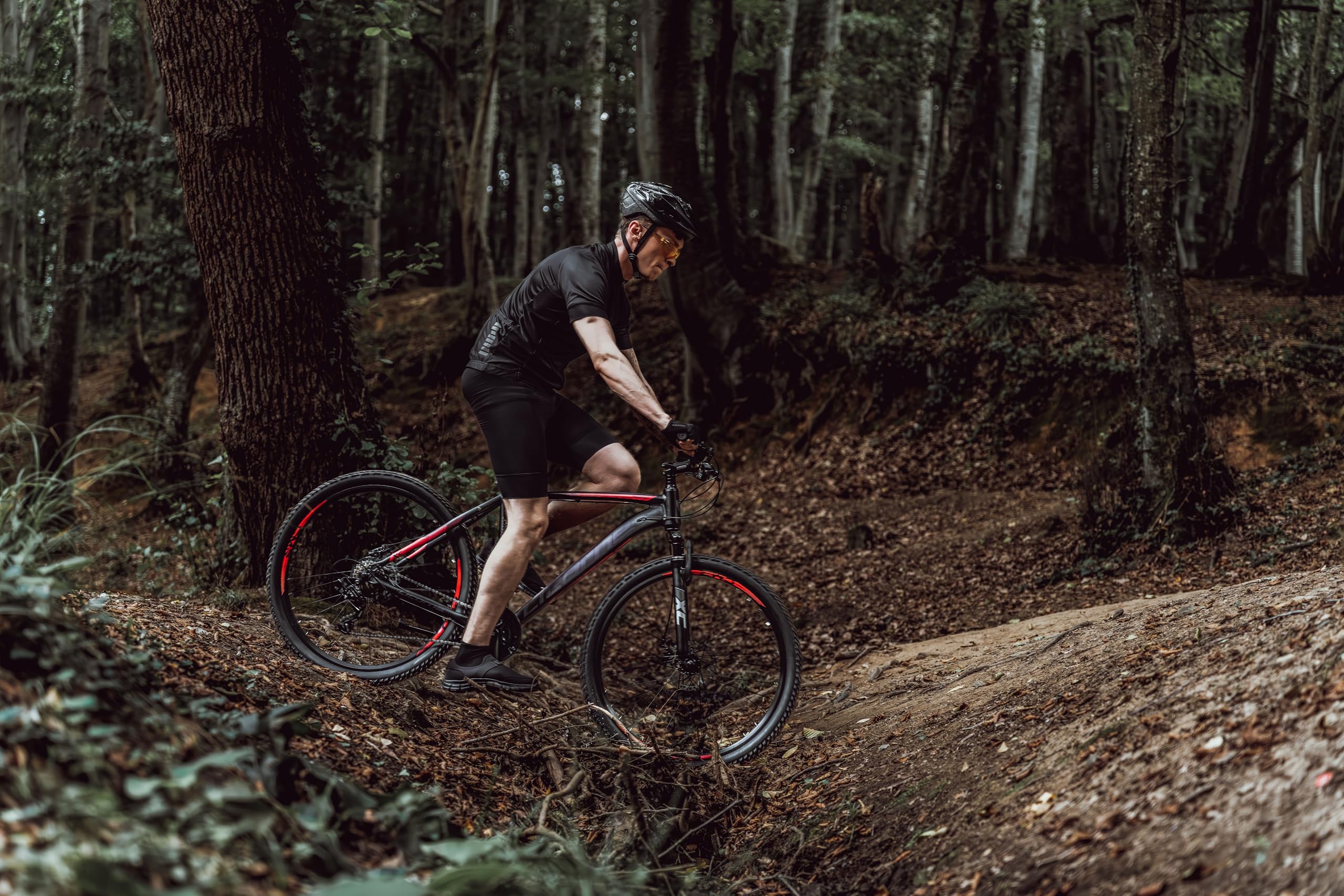 Licorne Bike - Mountain bike Diamond in alluminio, bicicletta per adolescenti, uomini e donne, cambio a 21 marce, freno a disco, forcella anteriore regolabile 26, 27,5 e 29 pollici