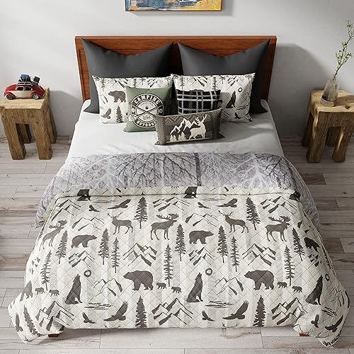 Miniatura 3 de Donna Sharp - Juego de edredón para cabaña (grupo 2)