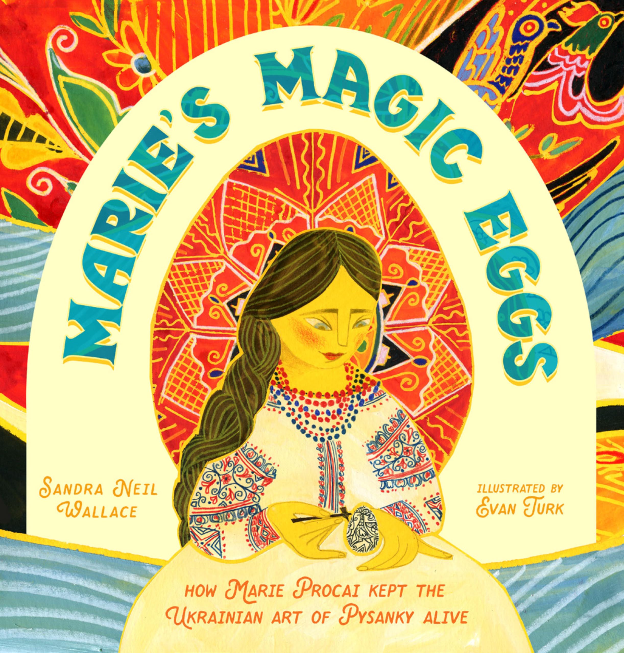 Marie's Magic Eggs by Evan Turk (Hardback Book)