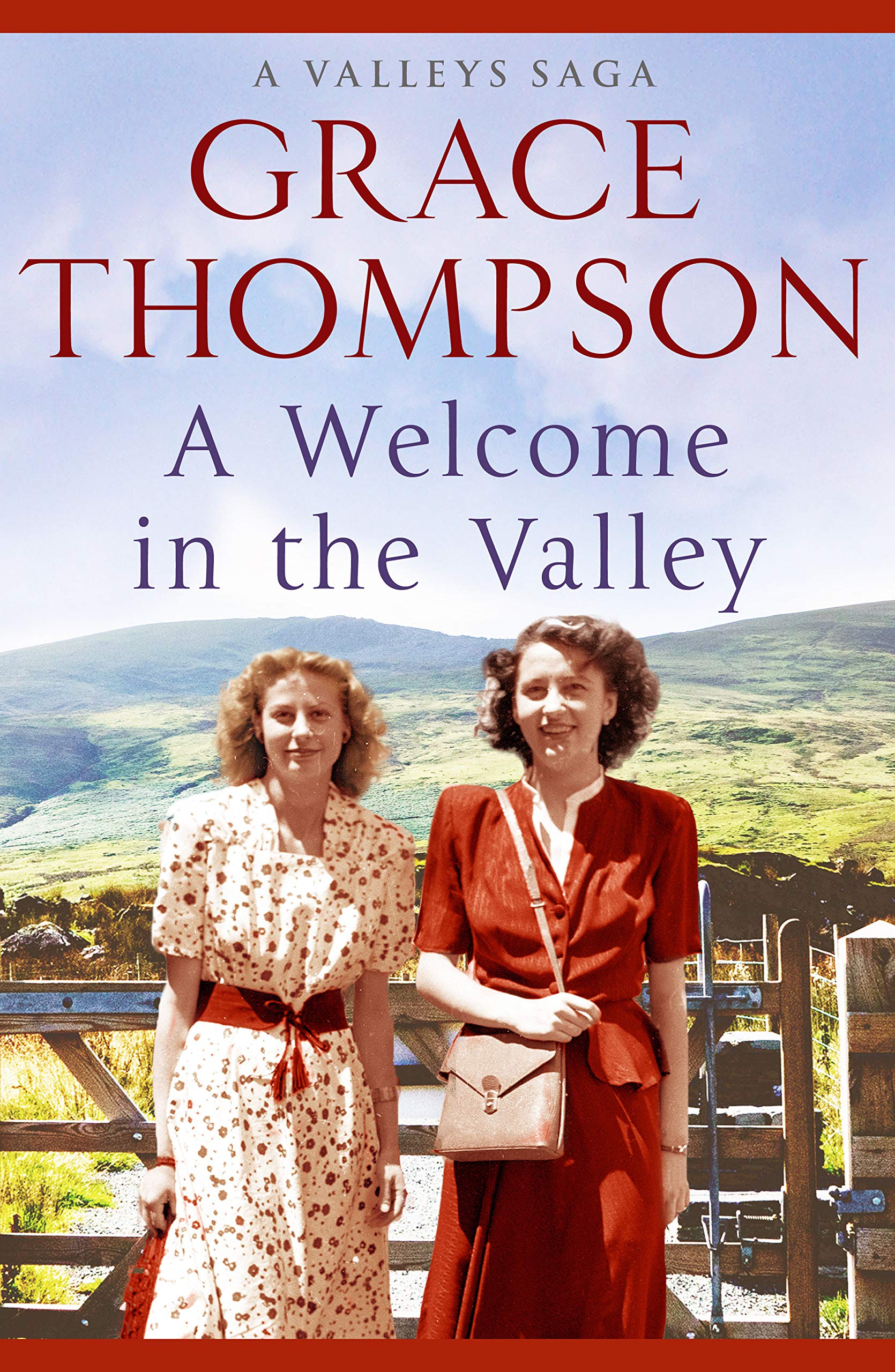A WELCOME IN THE VALLEY by GRACE THOMPSON   PAPERBACK BOOK NEW
