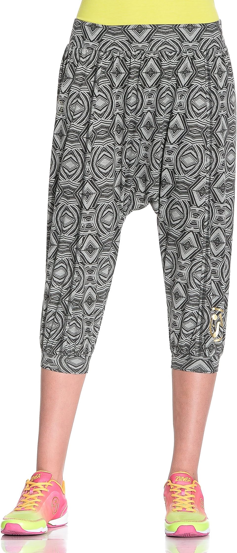 Zumba Fitness-Women's Capri Pants Aztec Harem Trousers