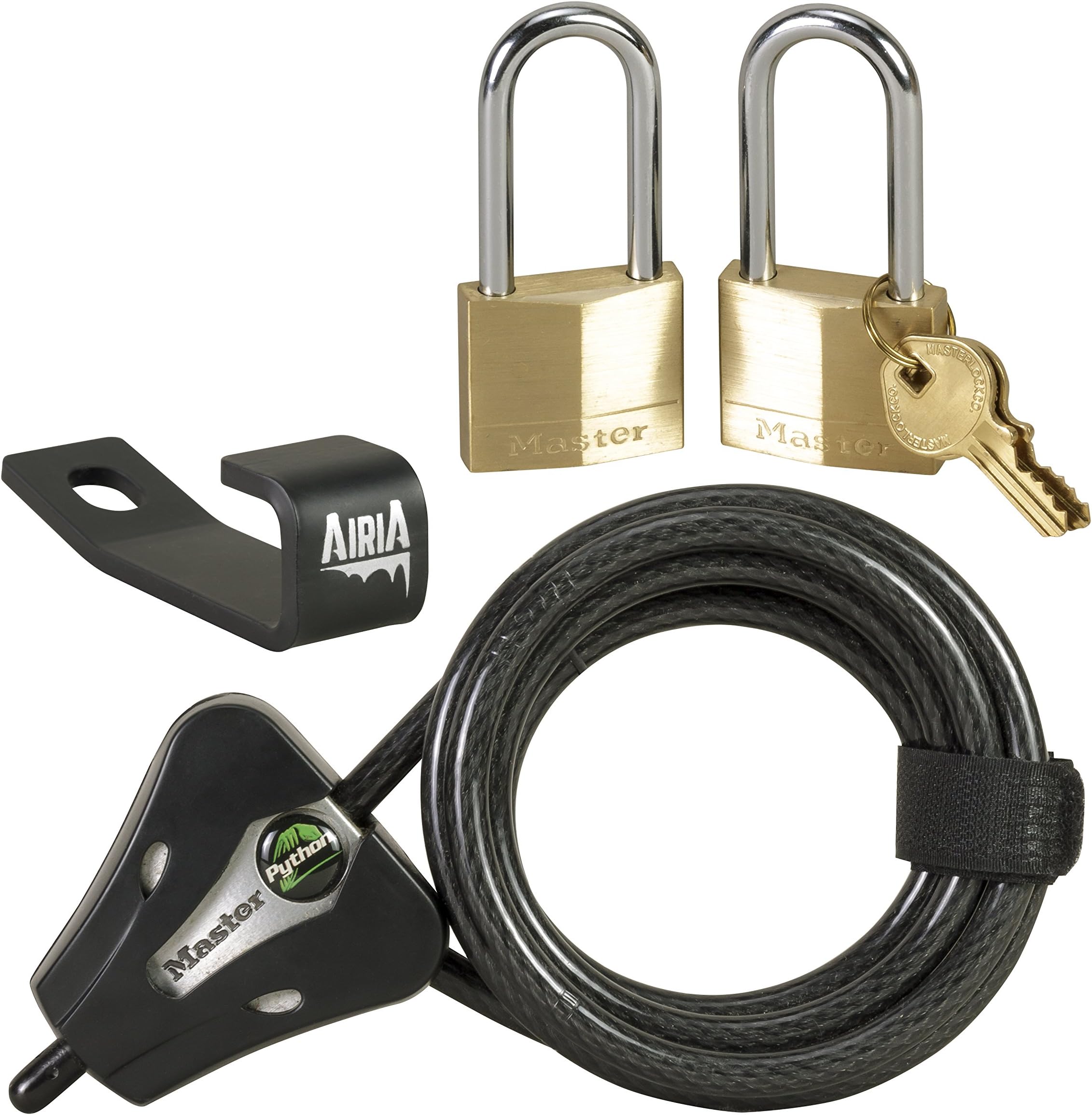 Airia Python Cooler Locking System with Master Lock Black/Gold