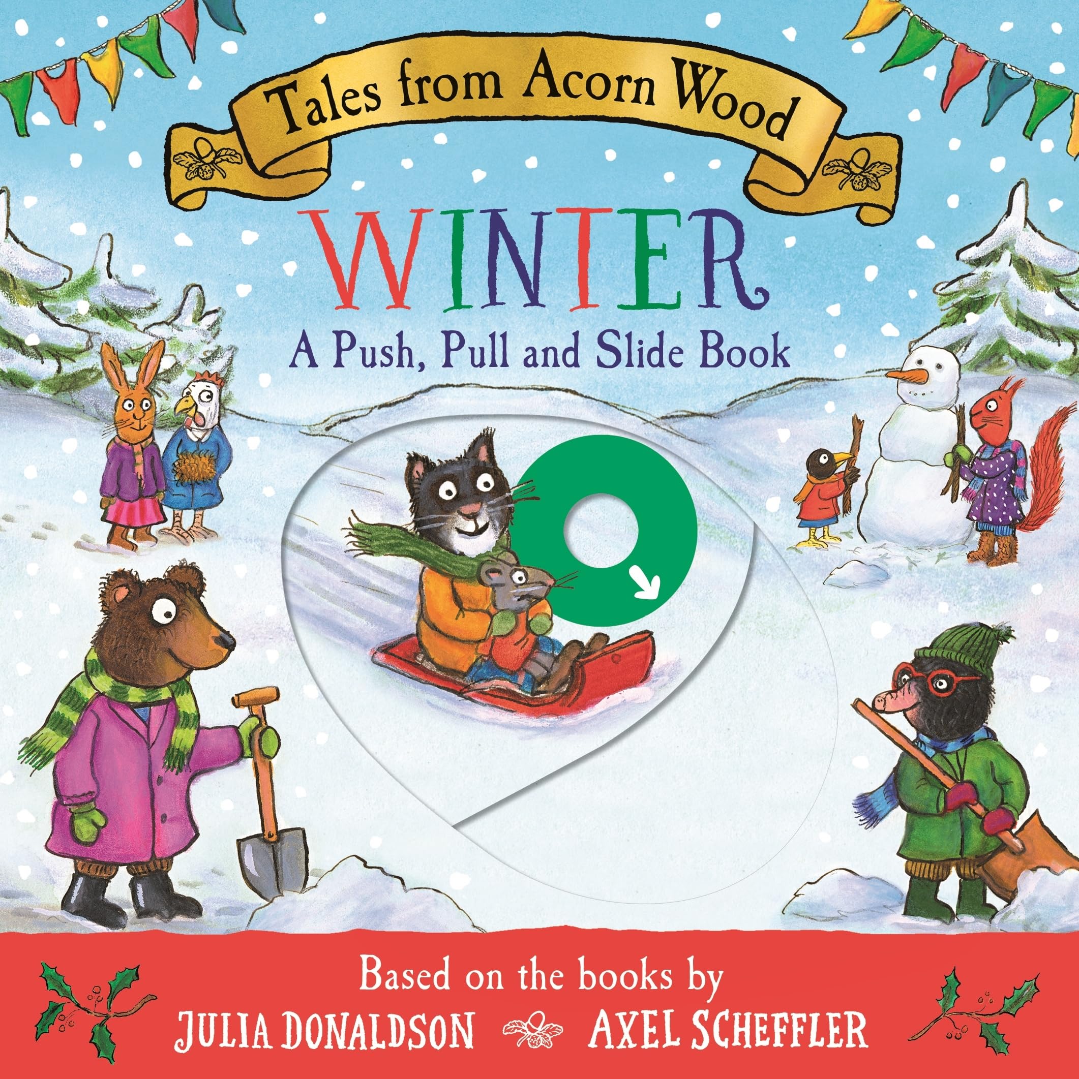 Tales from Acorn Wood: Winter: A Push, Pull and Slide Book: The perfect Christmas gift for toddlers (Tales from Acorn Wood: Push, Pull and Slide Books)