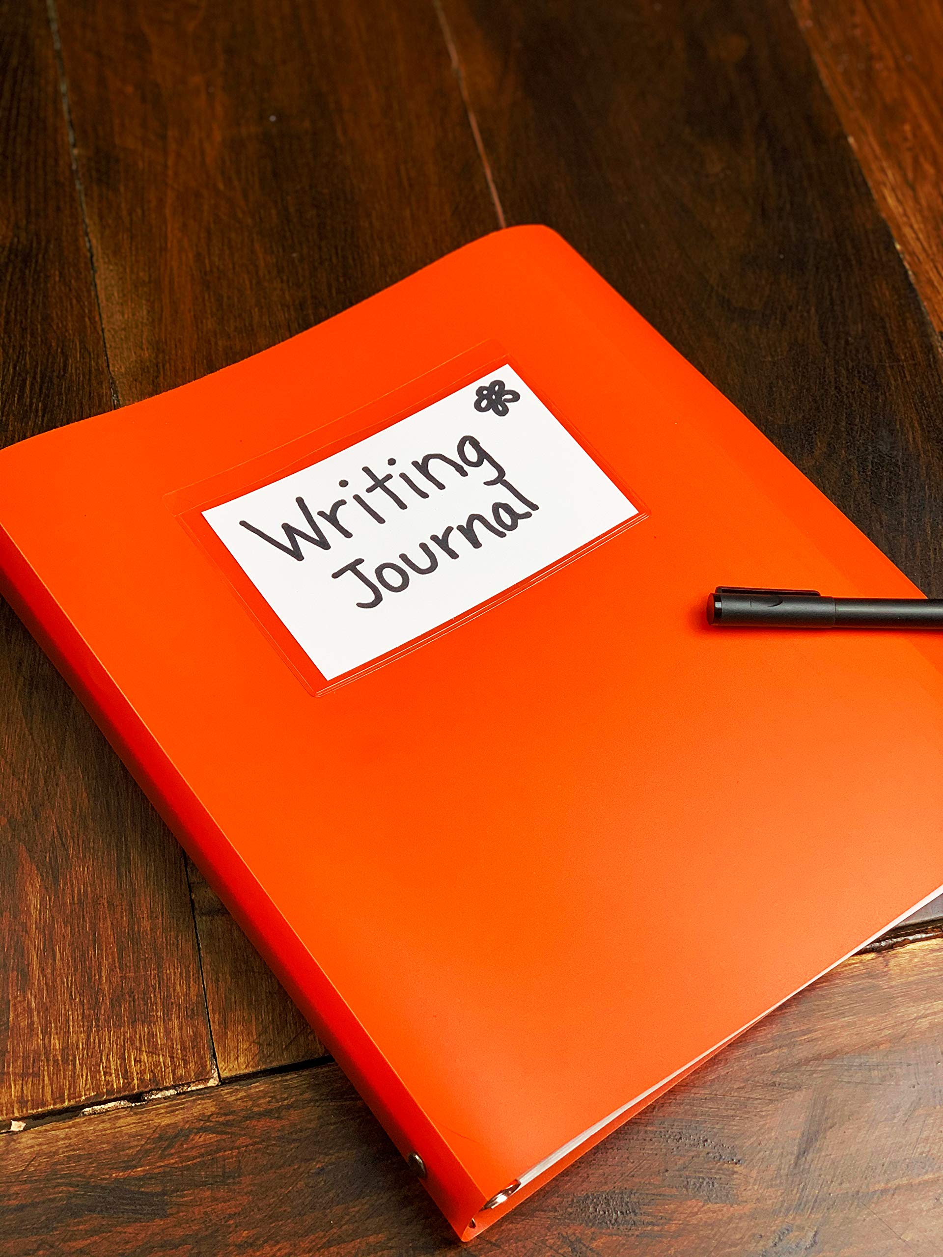 ProSimpli 3x5 Adhesive Index Card Pocket Sleeves 50 Per Box Label