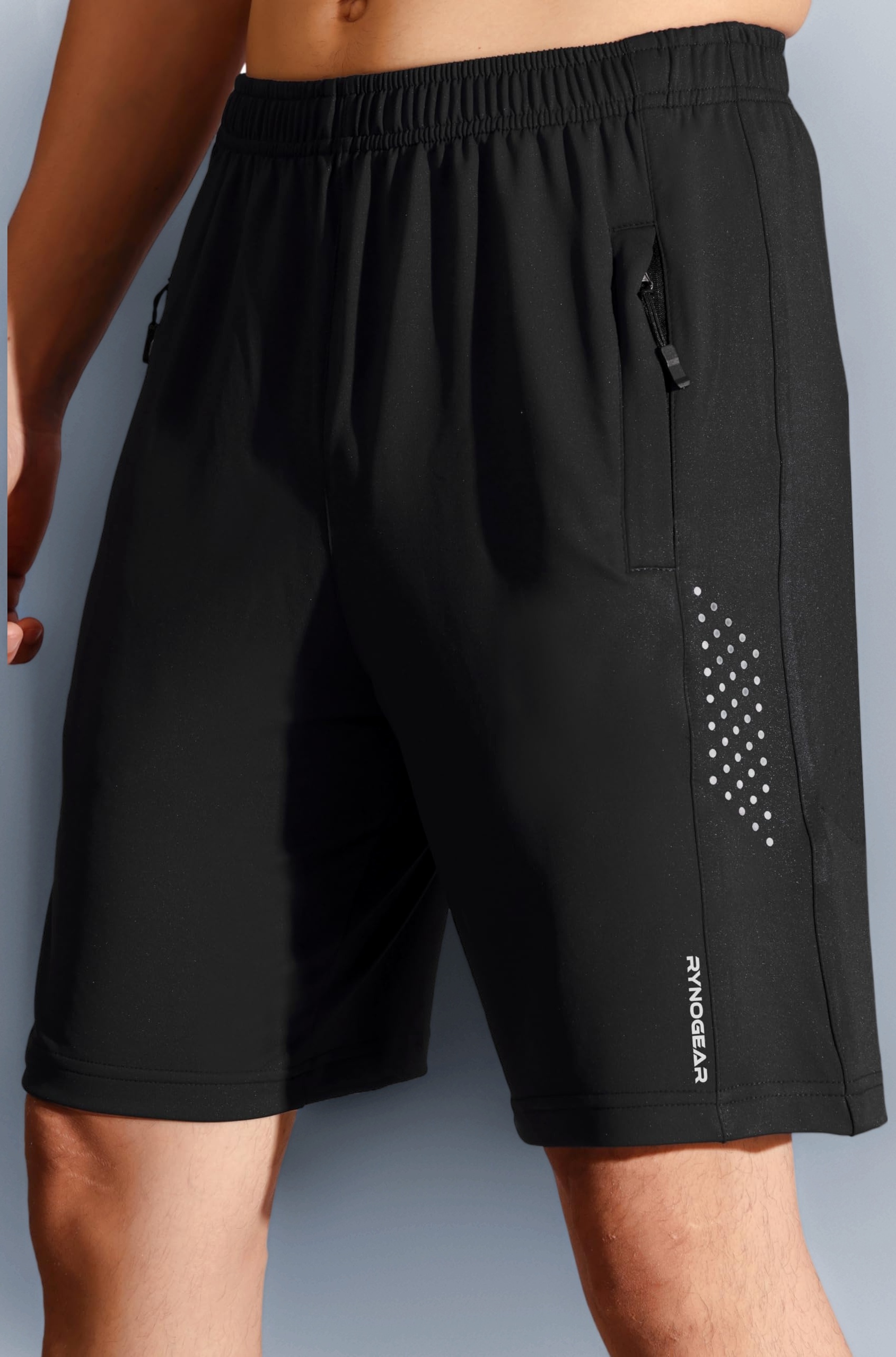 Men's Shorts with Zipper Pocket