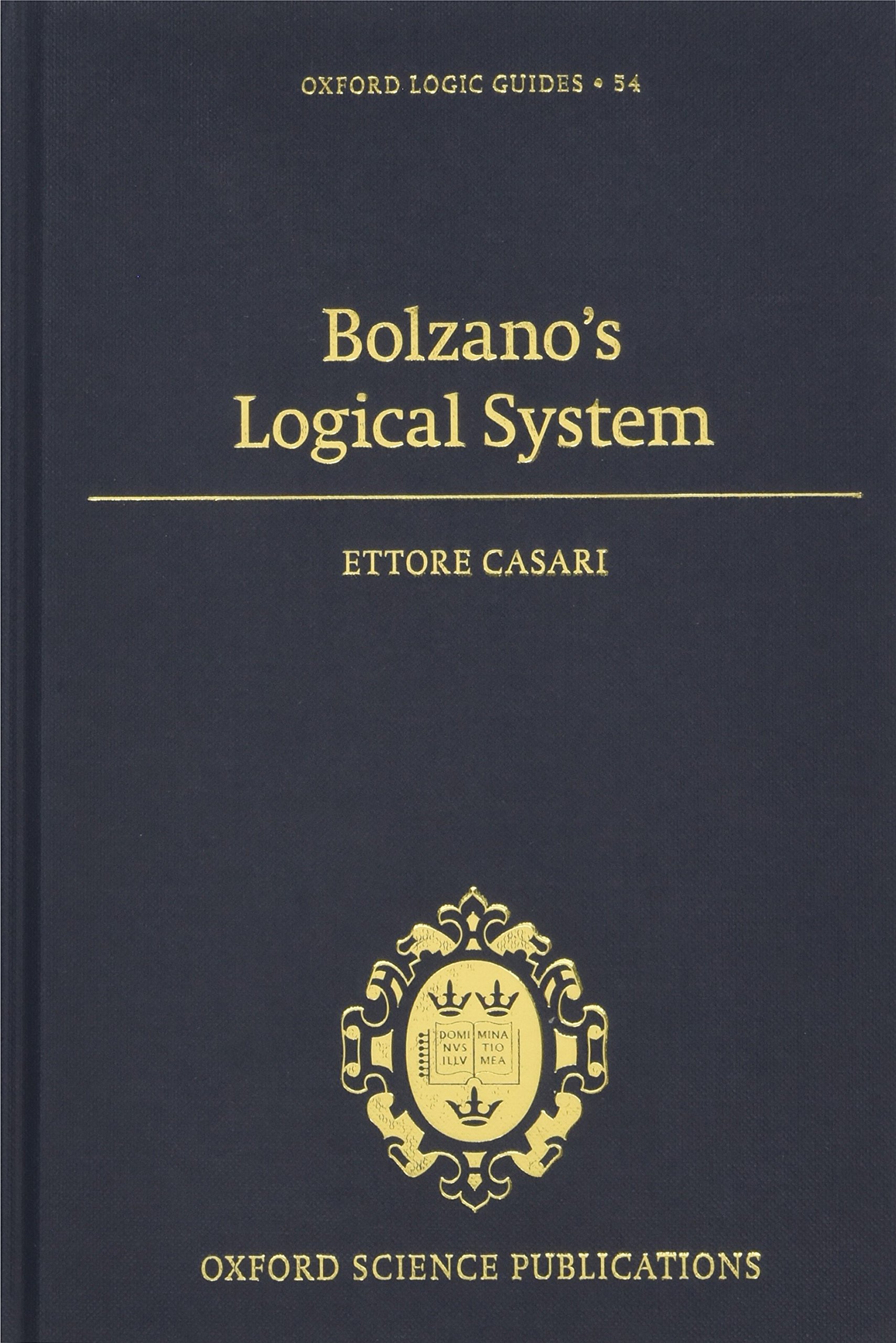 Bolzano's Logical System Olg C