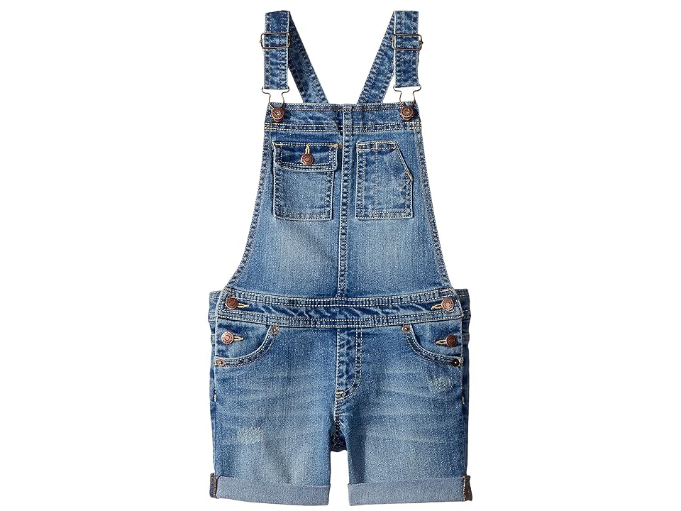 

Lucky Brand Kids Essie Denim Shortall in Christie Wash (Little Kids) (Christie Wash) Girl's Overalls One Piece