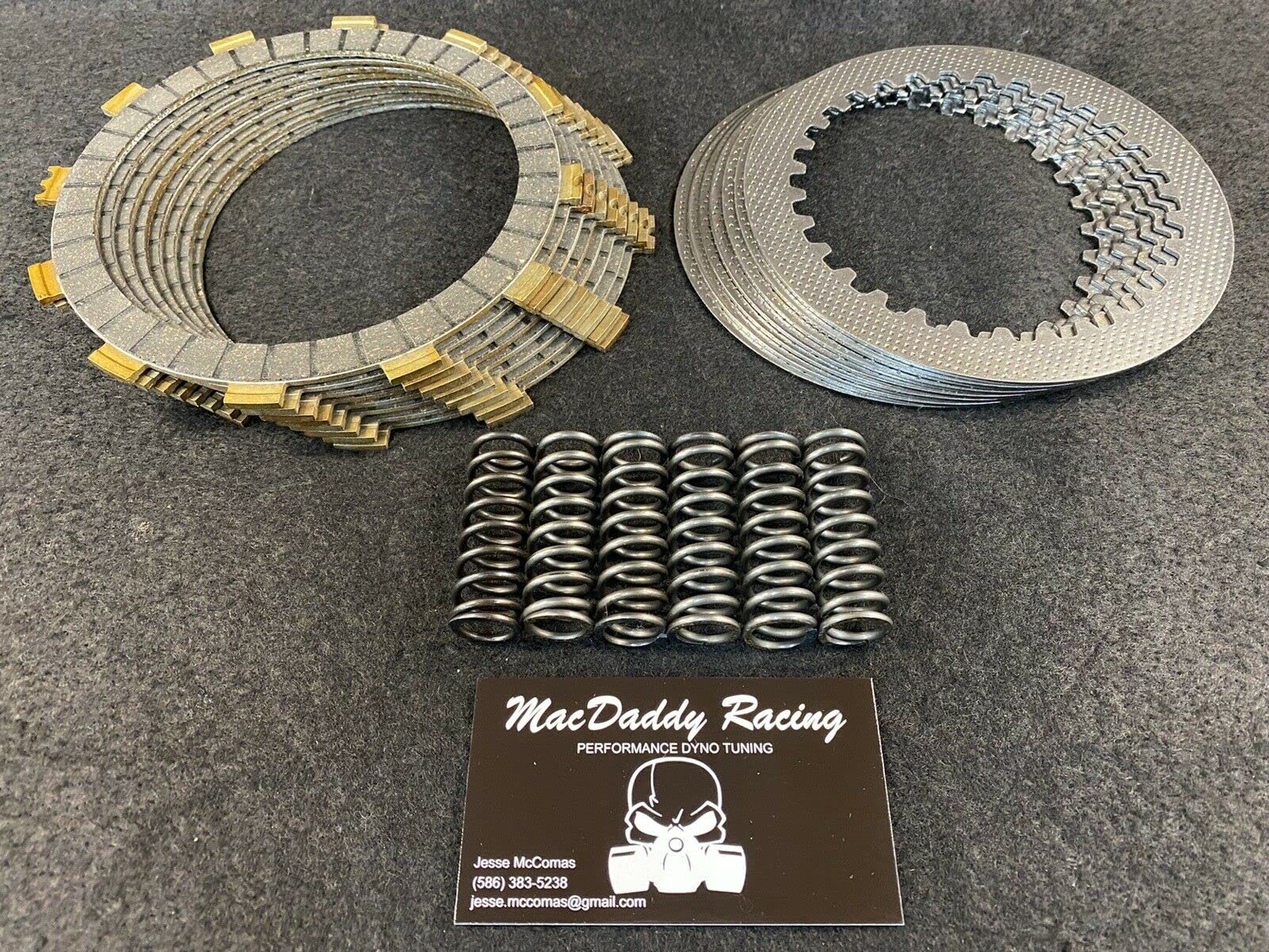MacDaddy Racing **FULL SIZE FIBERS** Clutch Kit for Yamaha Raptor 700R 700