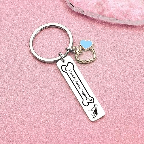 Miniatura 7 de Llavero de pastor alemán, regalo para amantes de las mascotas, regalo para perros y madres, pastor alemán