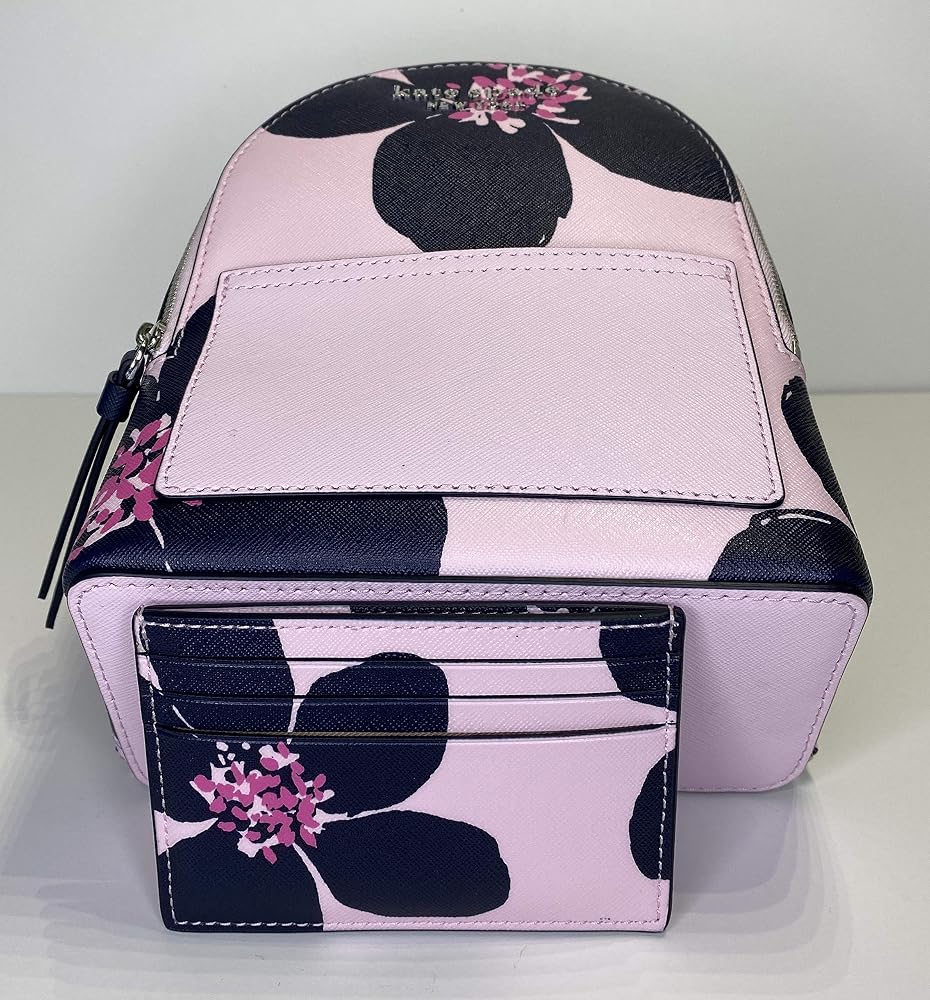 cameron grand flora mini convertible backpack Kate Spade New York Cameron Mini Convertible Backpack bundled with matching  Small Slim Card Holder (Grand Flora Serendipity) : Amazon.in: Bags, Wallets  and Luggage
