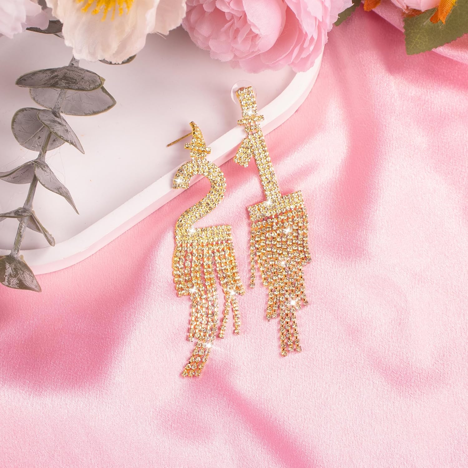 21st Birthday Earrings with Long Tassel - Women's 21st Birthday Decorations Gift Idea - Image 4